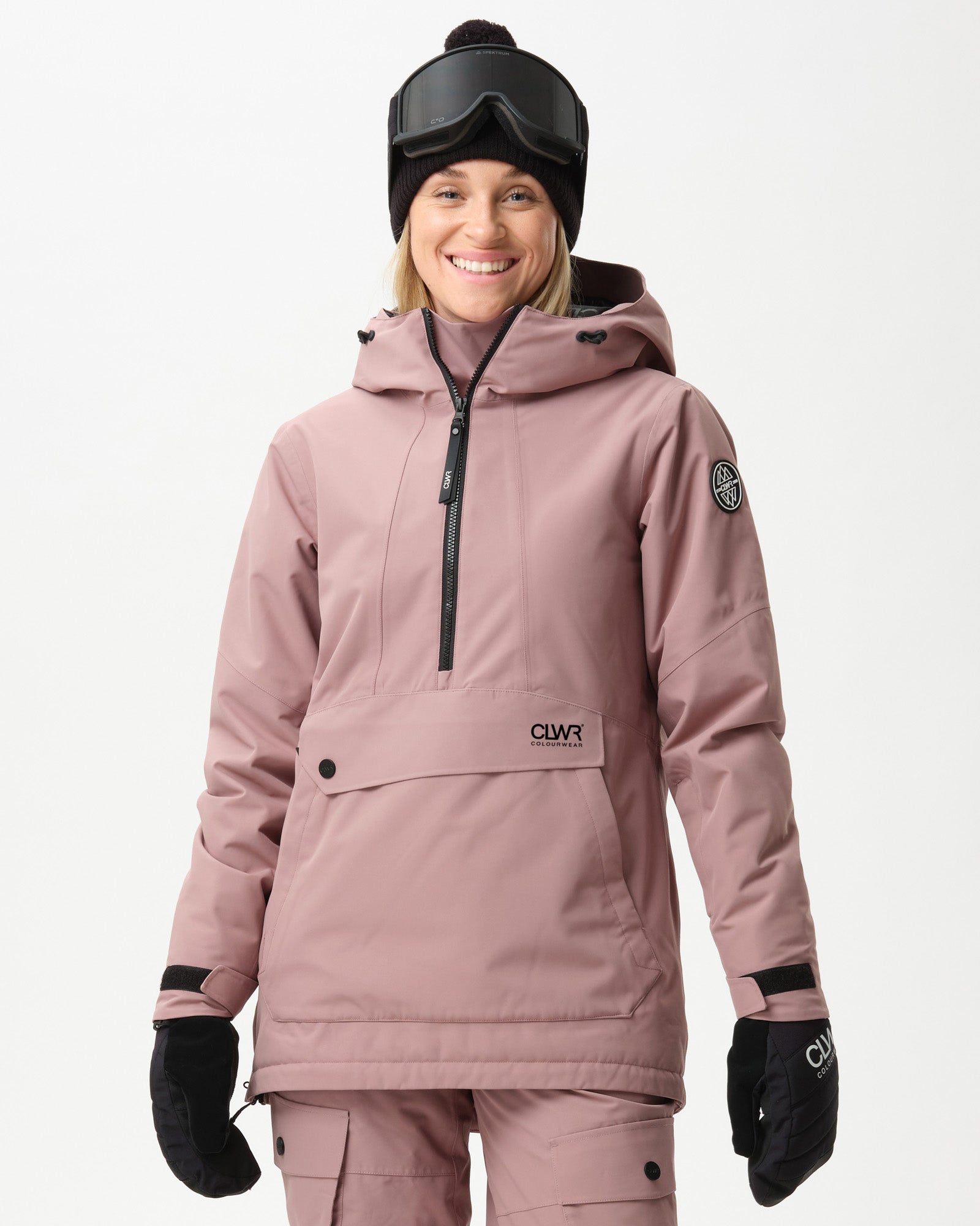 Women's Homage Anorak – Taupe Winter Snowboard Ski Jacket