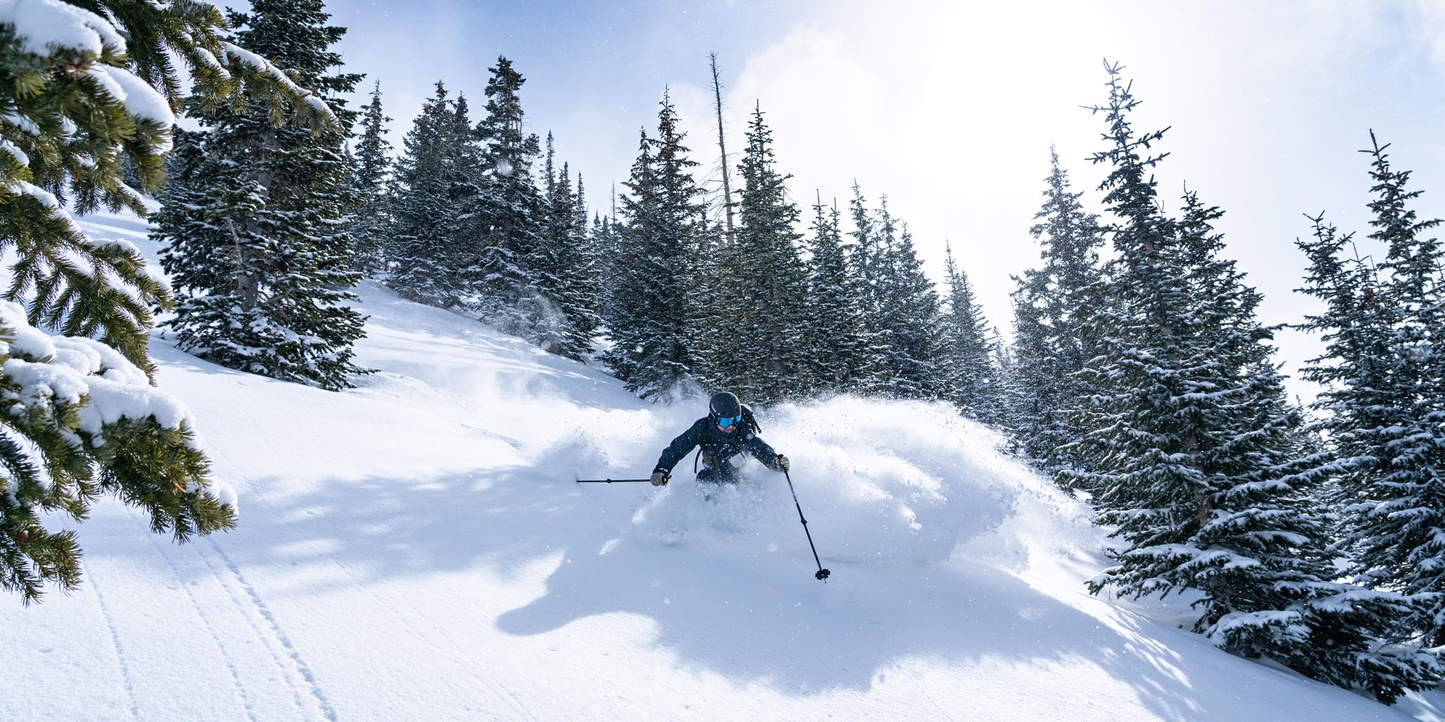 Skiing the golden circle of West USA (part 1)