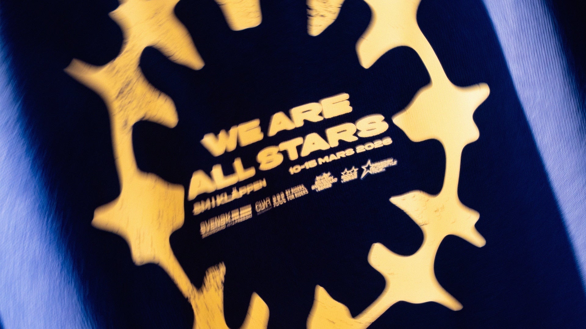 We Are All Stars — Limited Merch at SM i Kläppen