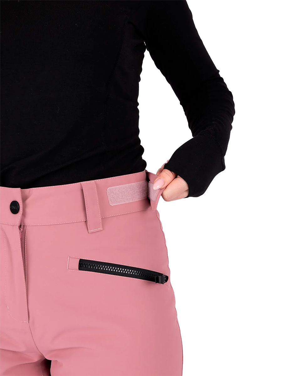 Cork Ski Pants Women - Dark rose
