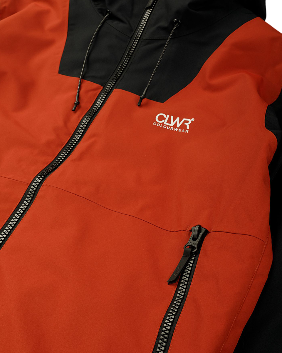 Block Jacket Men - Orange