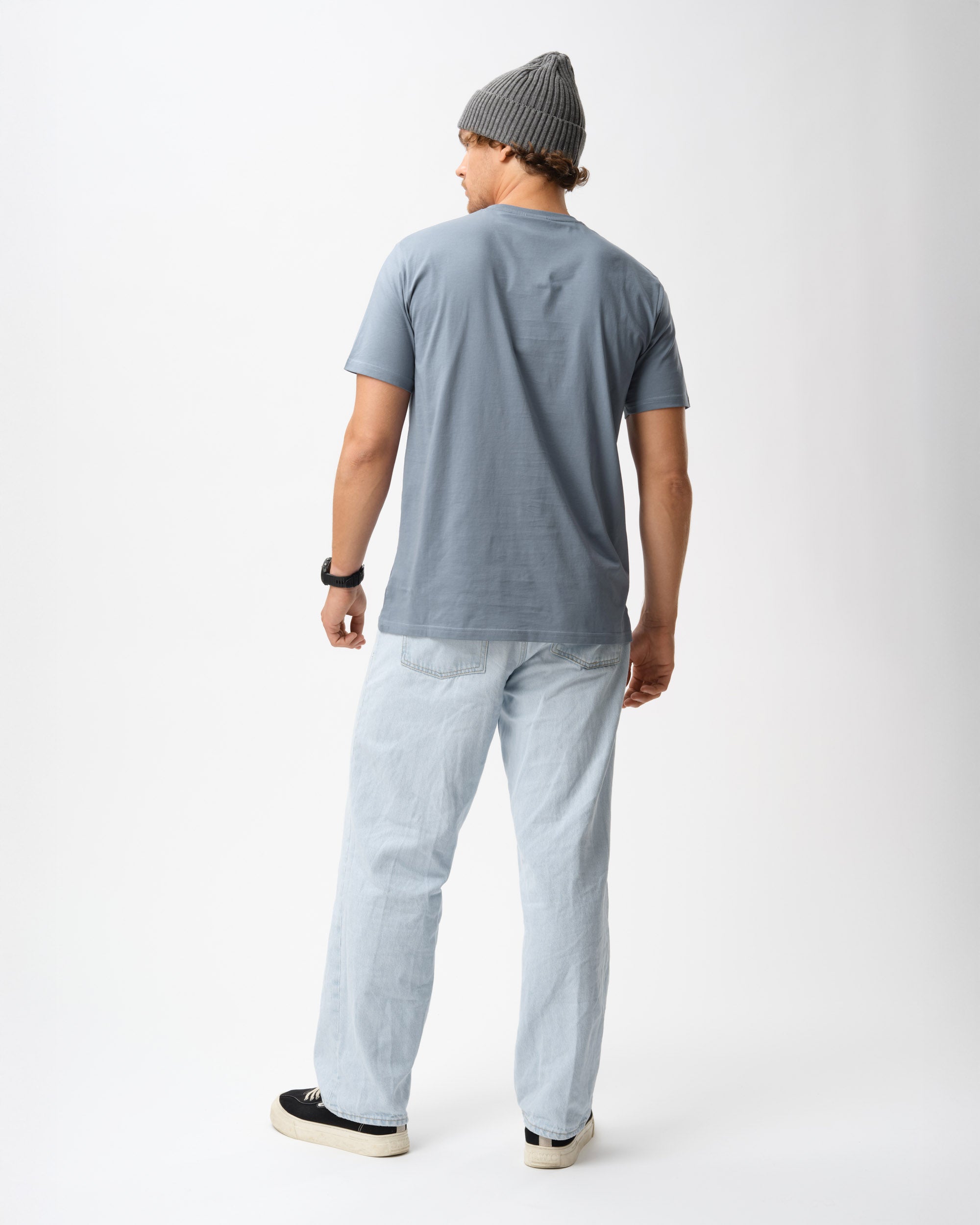 Core Tee - Grey Blue