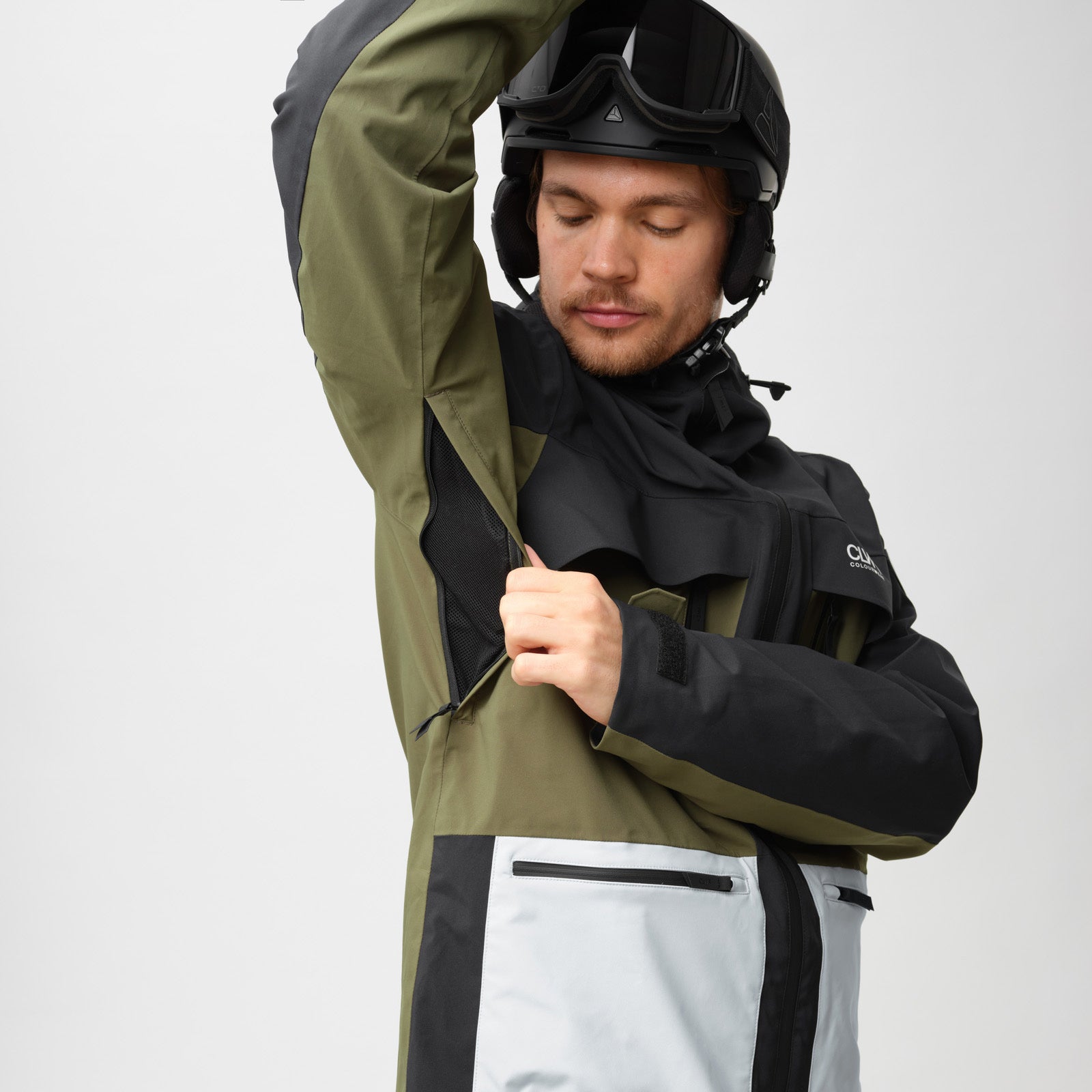 Men's Transfer 3L Jacket – Sand | Technical Ski & Snowboard