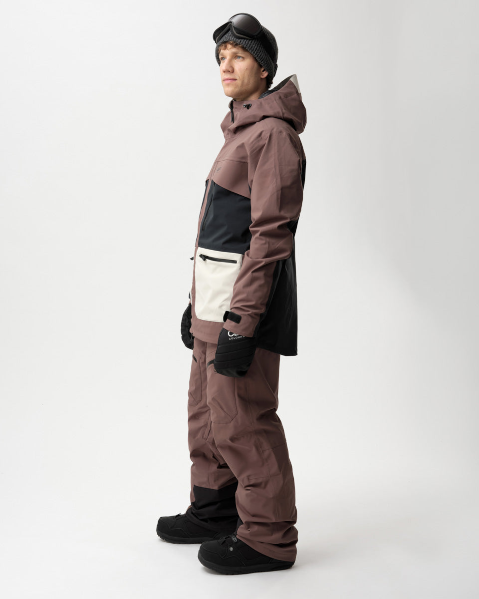 Transfer Jacket 3L Men - Coffee