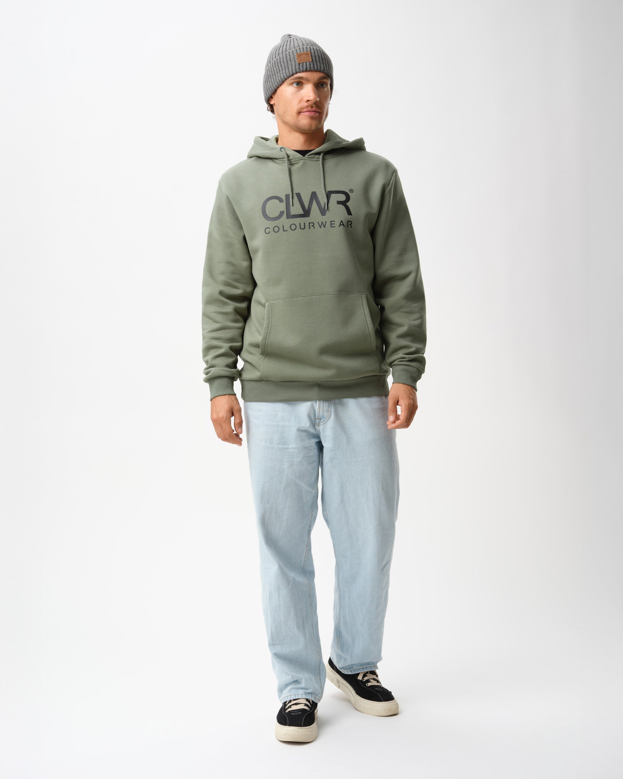 Core Hood Herr - Grågrön