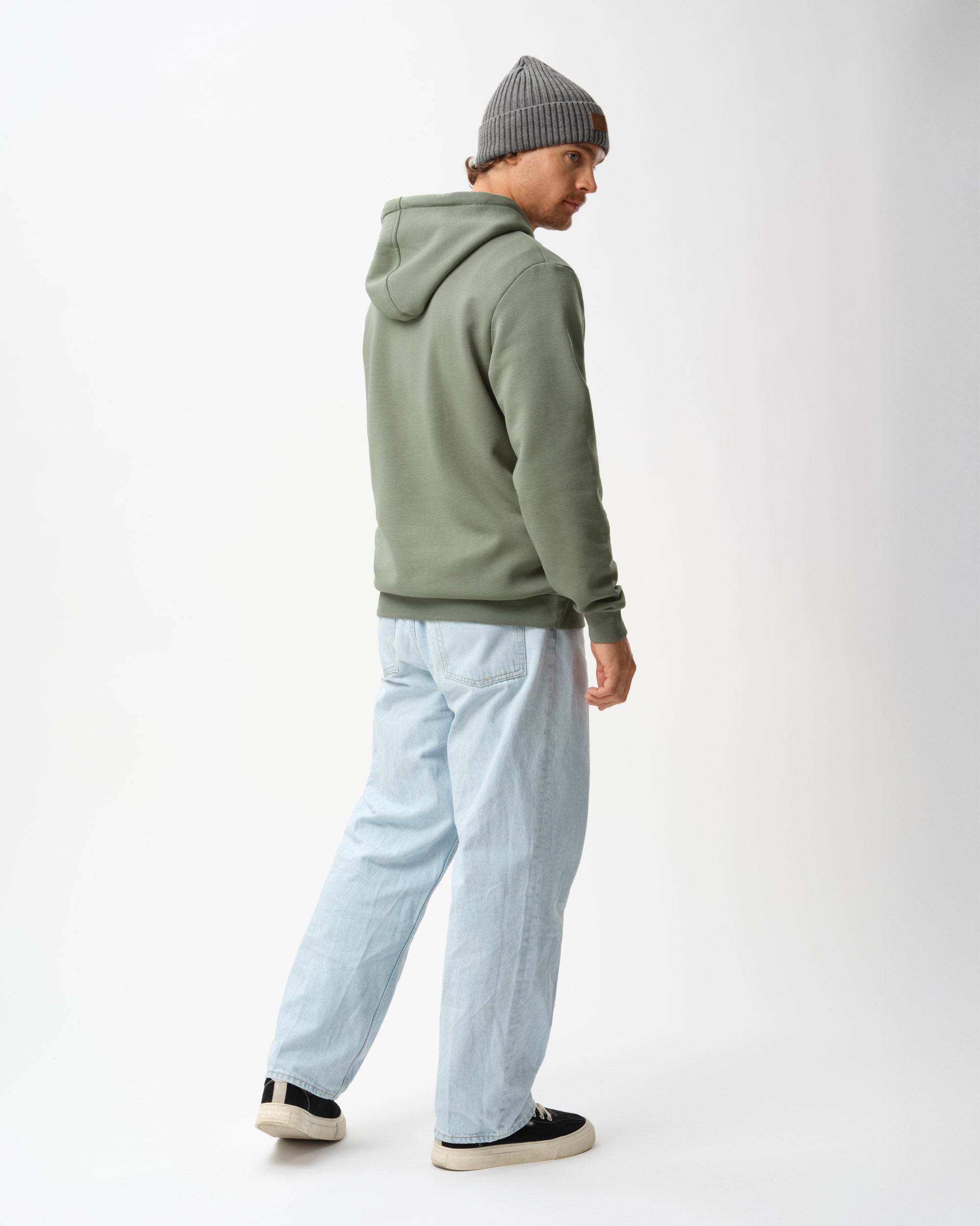 Core Hood Herr - Grågrön