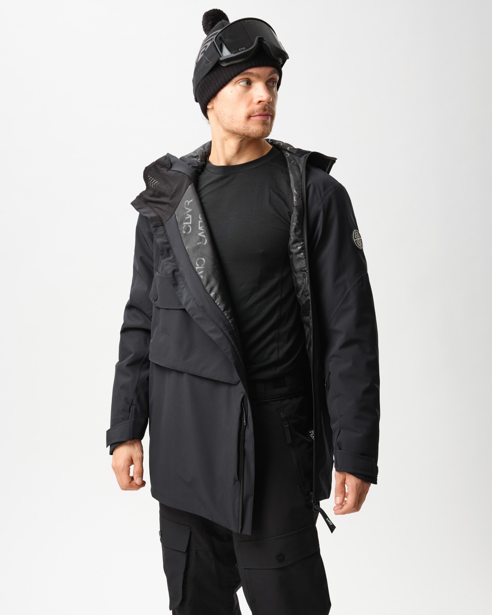 Foil Anorak Men - Grey Blue