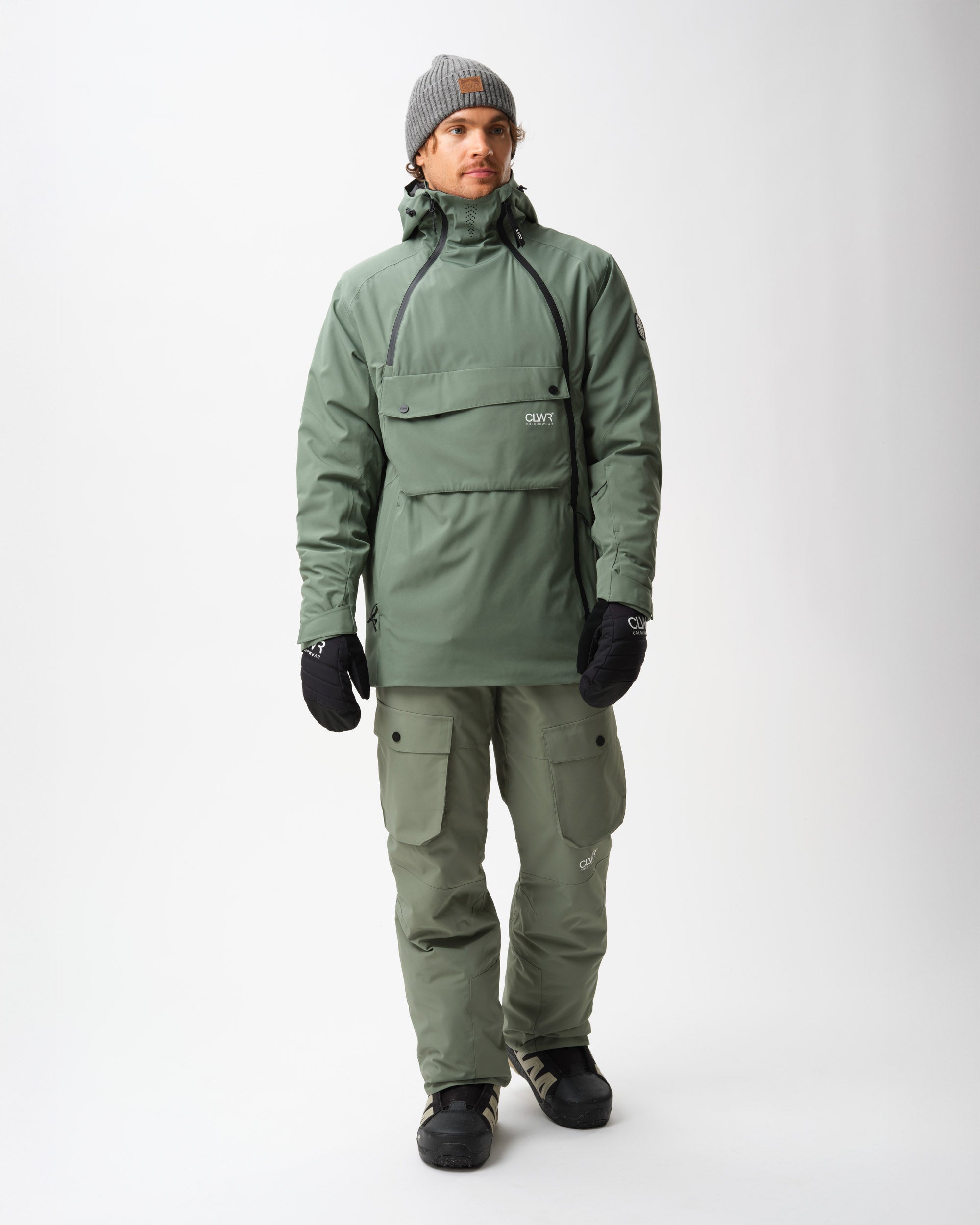 Foil Anorak Men - Dark Sage