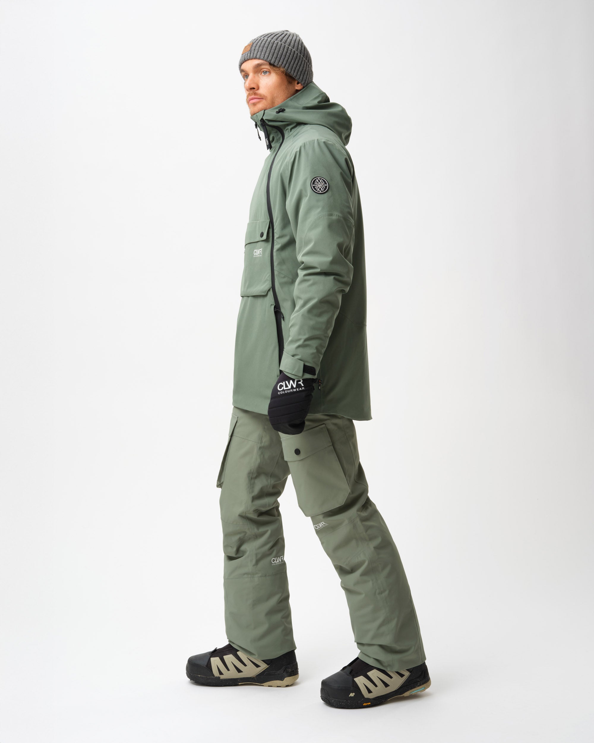 Foil Anorak Men - Dark Sage