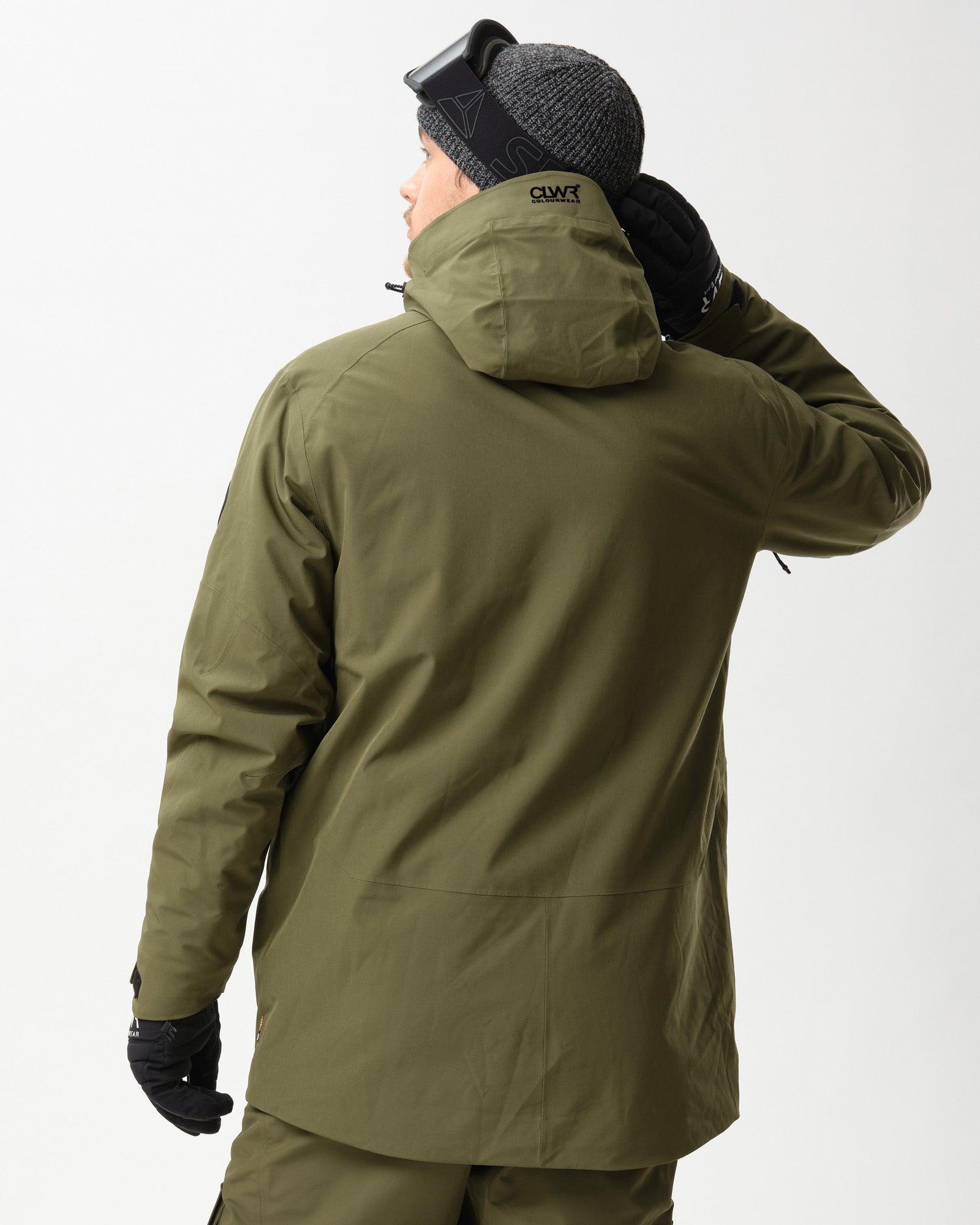 Foil Anorak Men - Dark Olive