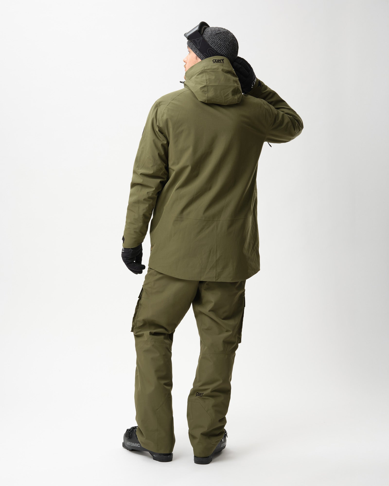 Foil Anorak Men - Dark Olive