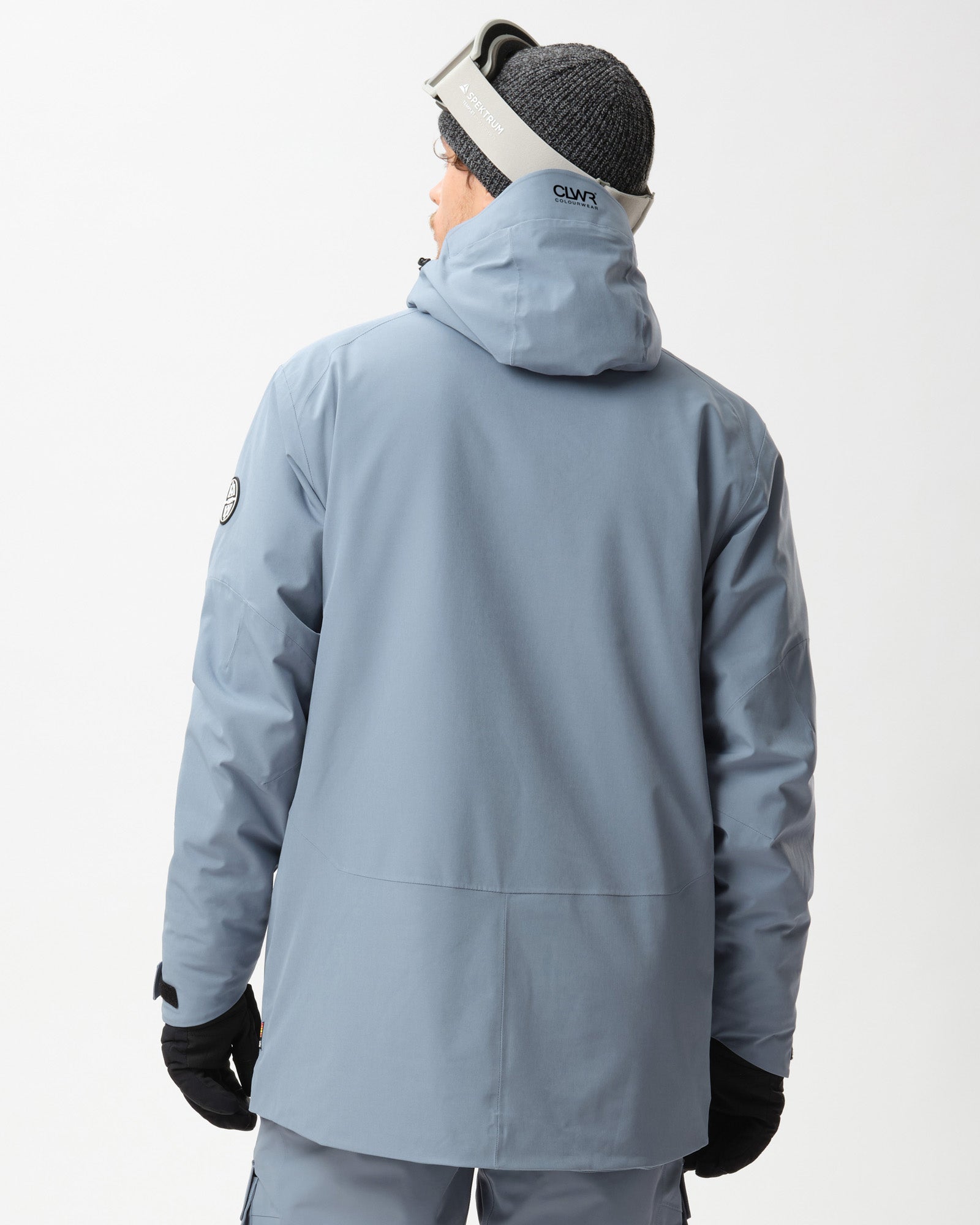 Foil Anorak Men - Grey Blue