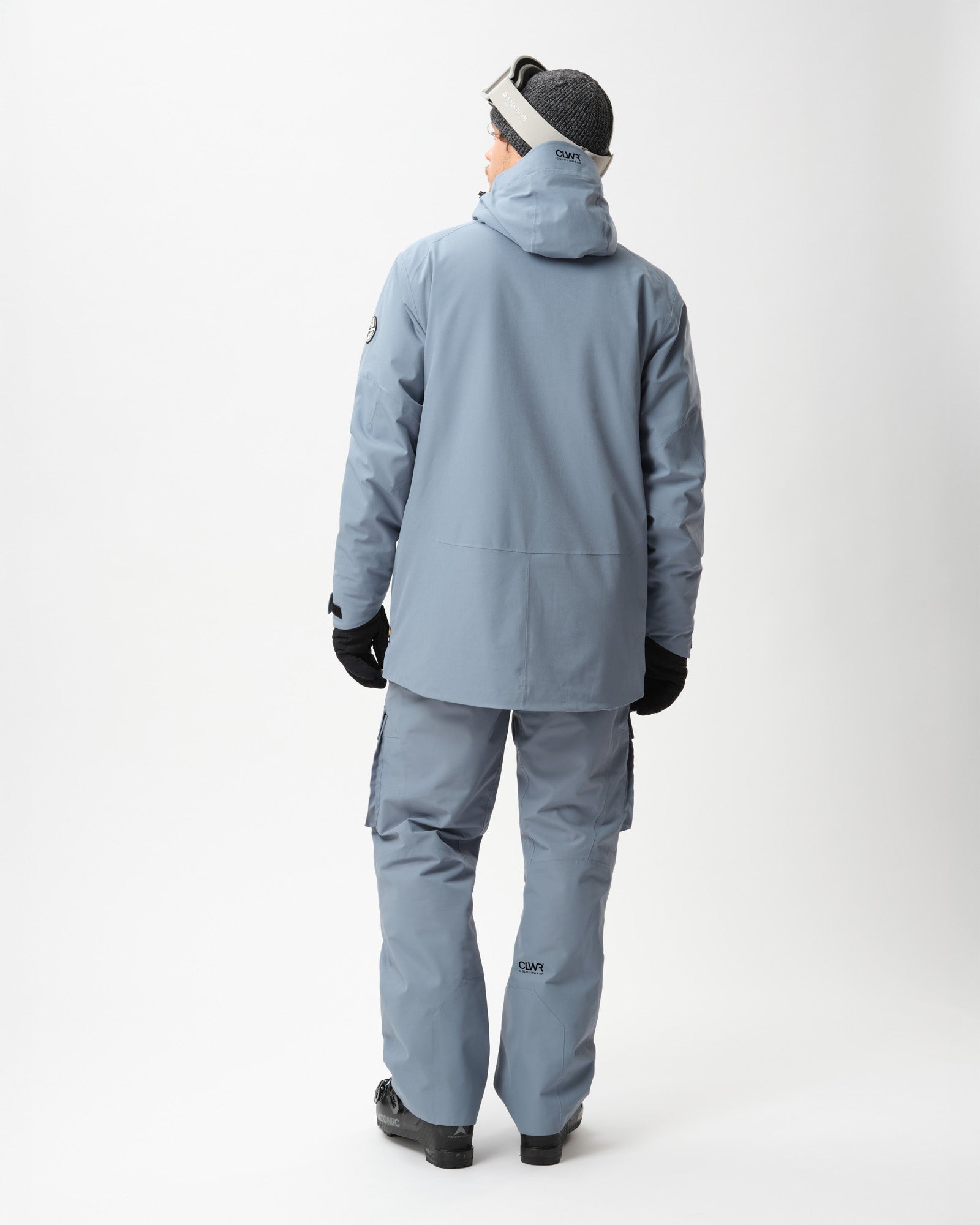 Foil Anorak Men - Grey Blue