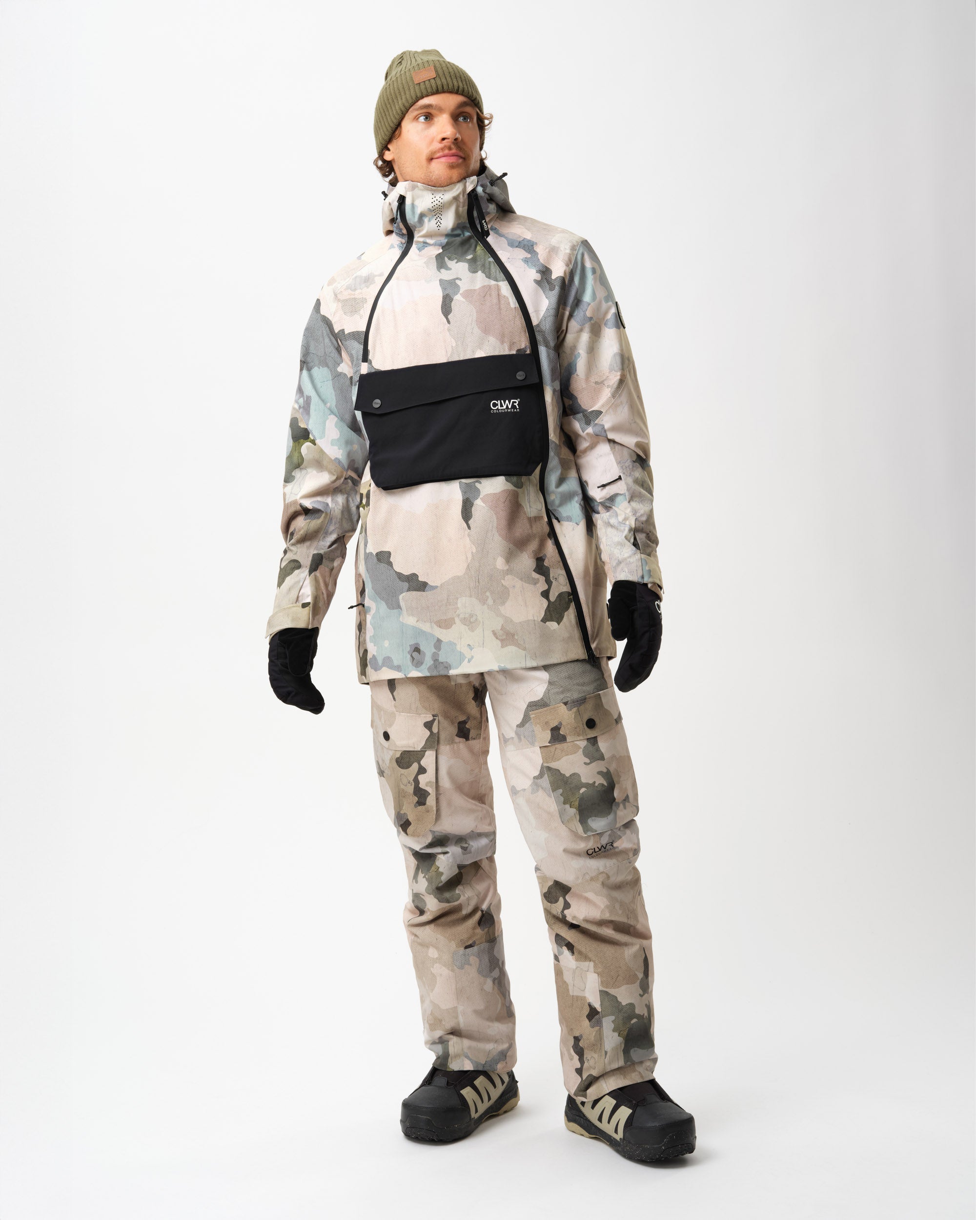 Foil Anorak Men - Water Camo