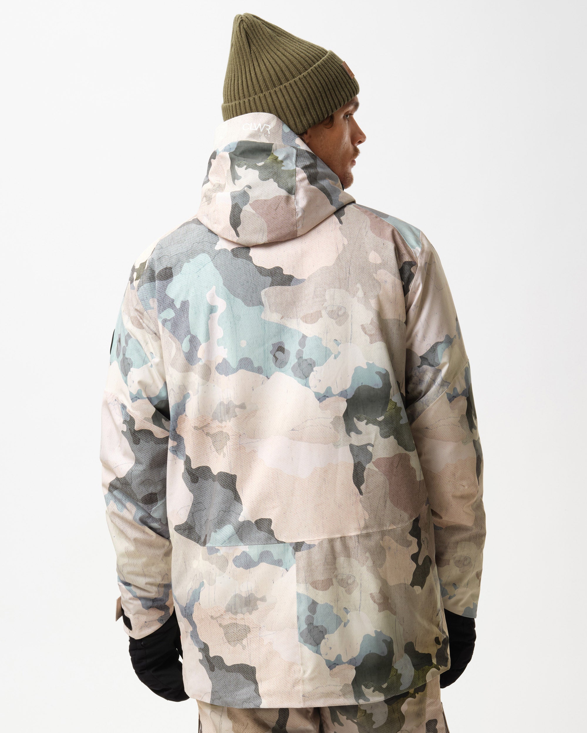 Foil Anorak Men - Water Camo