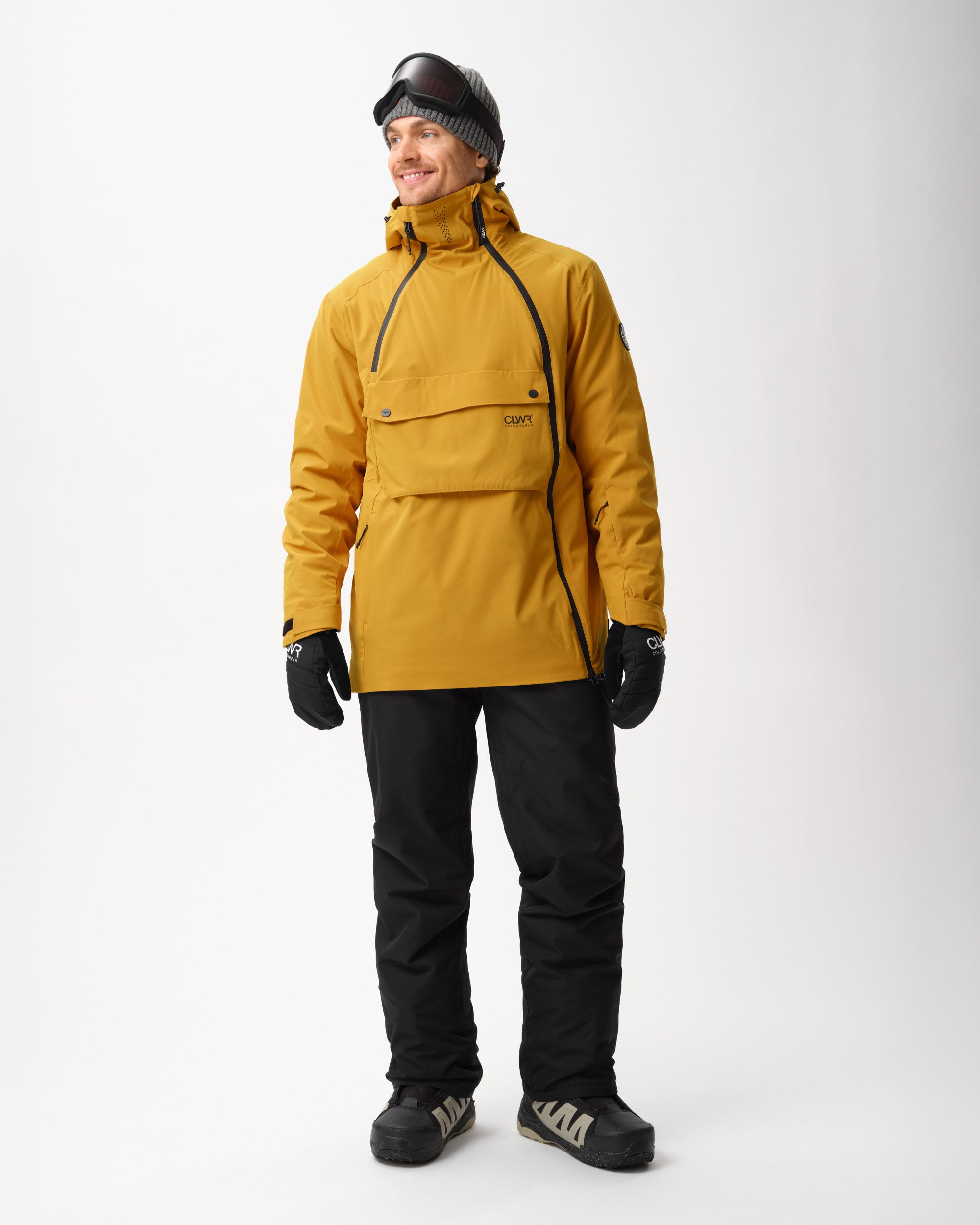 Foil Anorak Men - Yellow