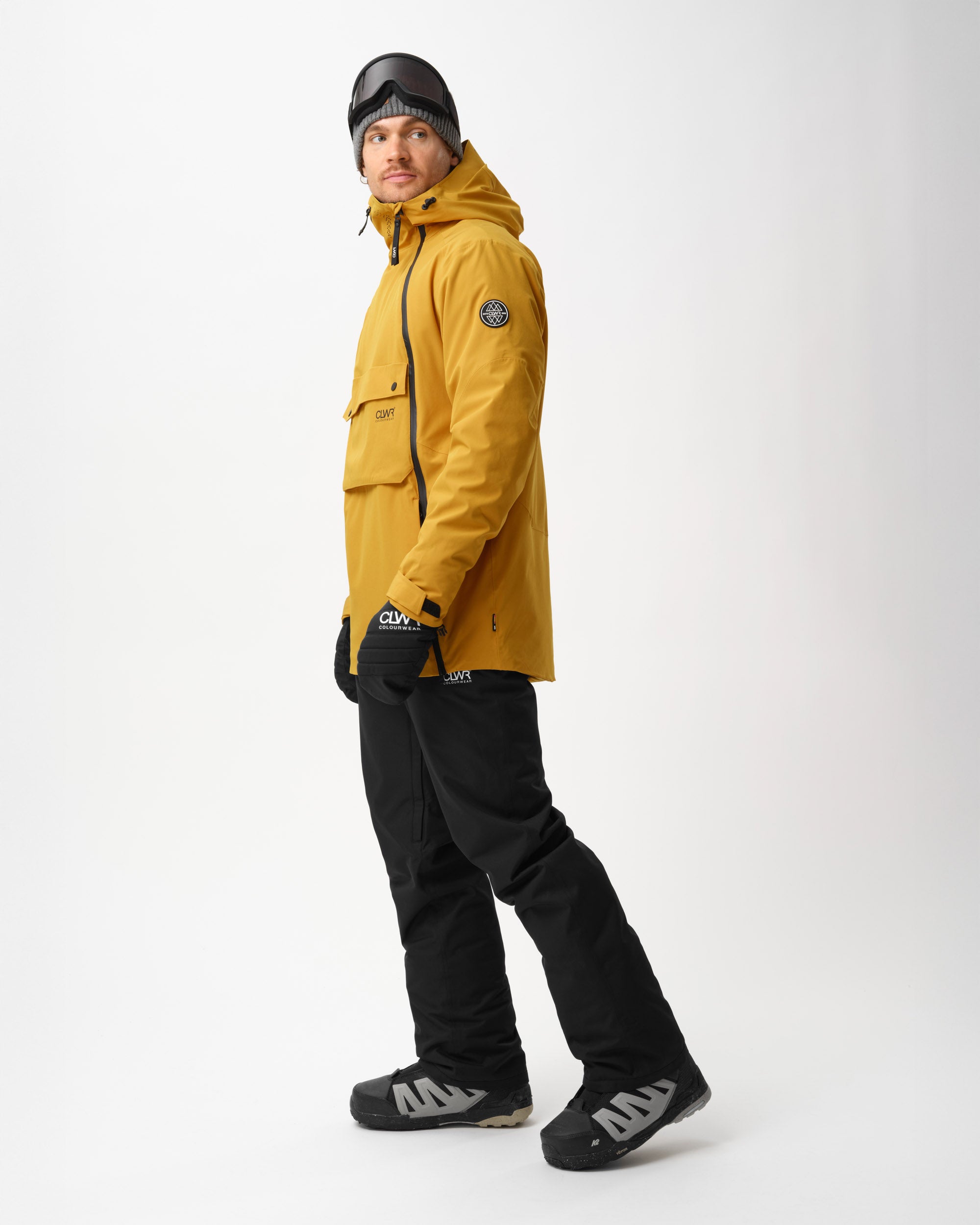Foil Anorak Men - Yellow