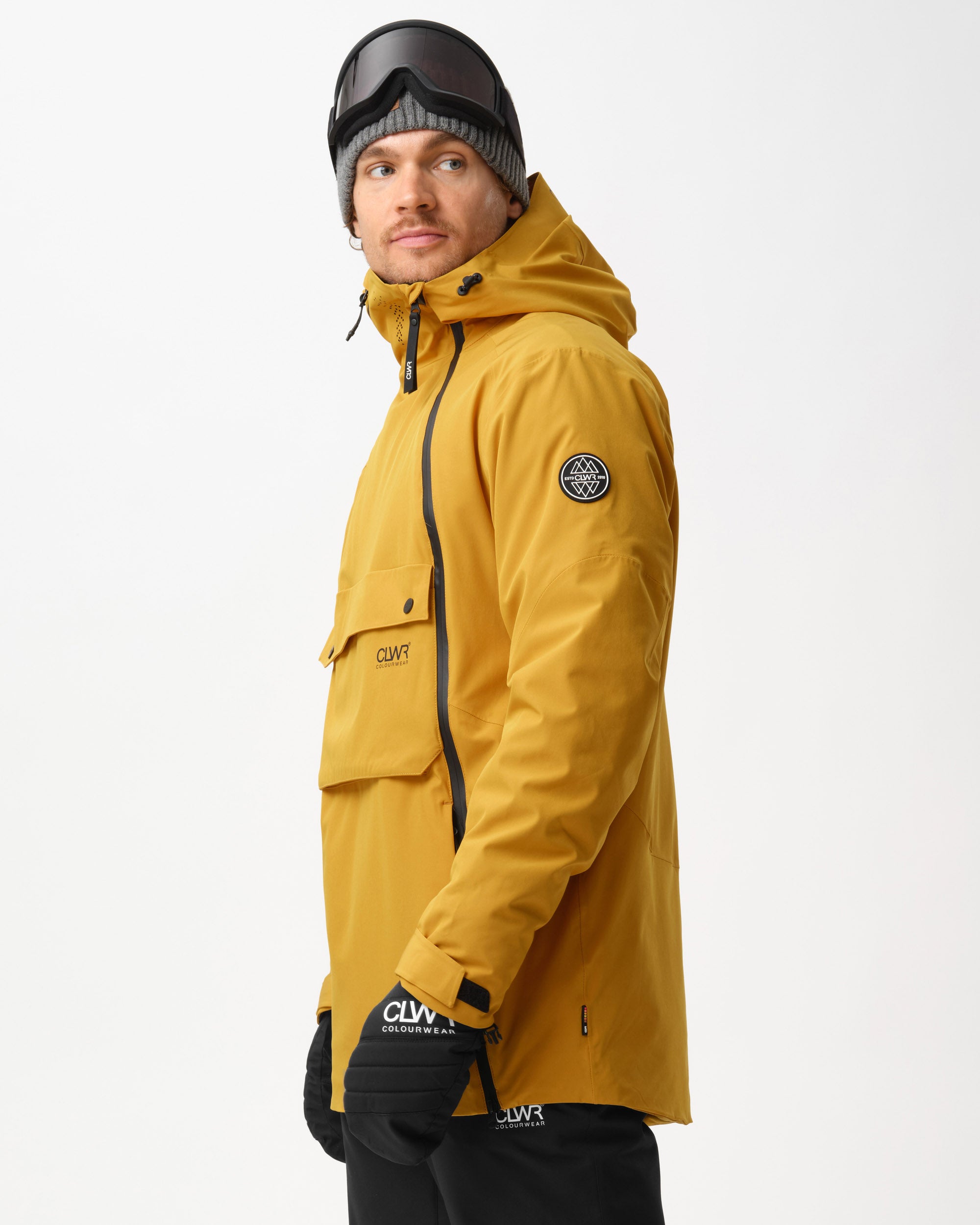 Foil Anorak Men - Yellow