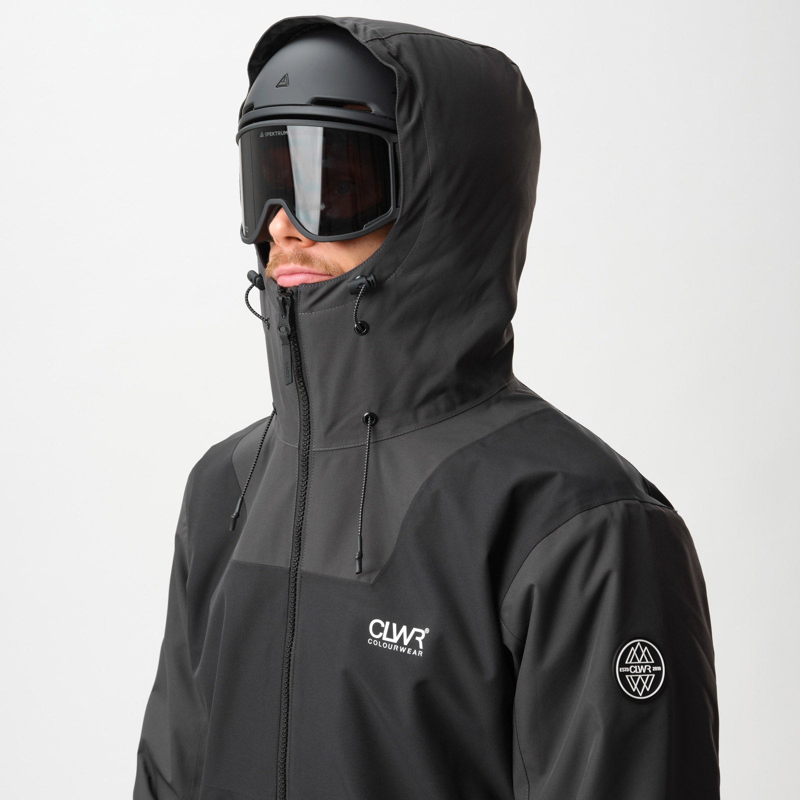 Men's Block Ski Jacket – Black | All-Mountain Waterproof Snow Men's Block Ski Jacket – Black | All-Mountain Waterproof Snow