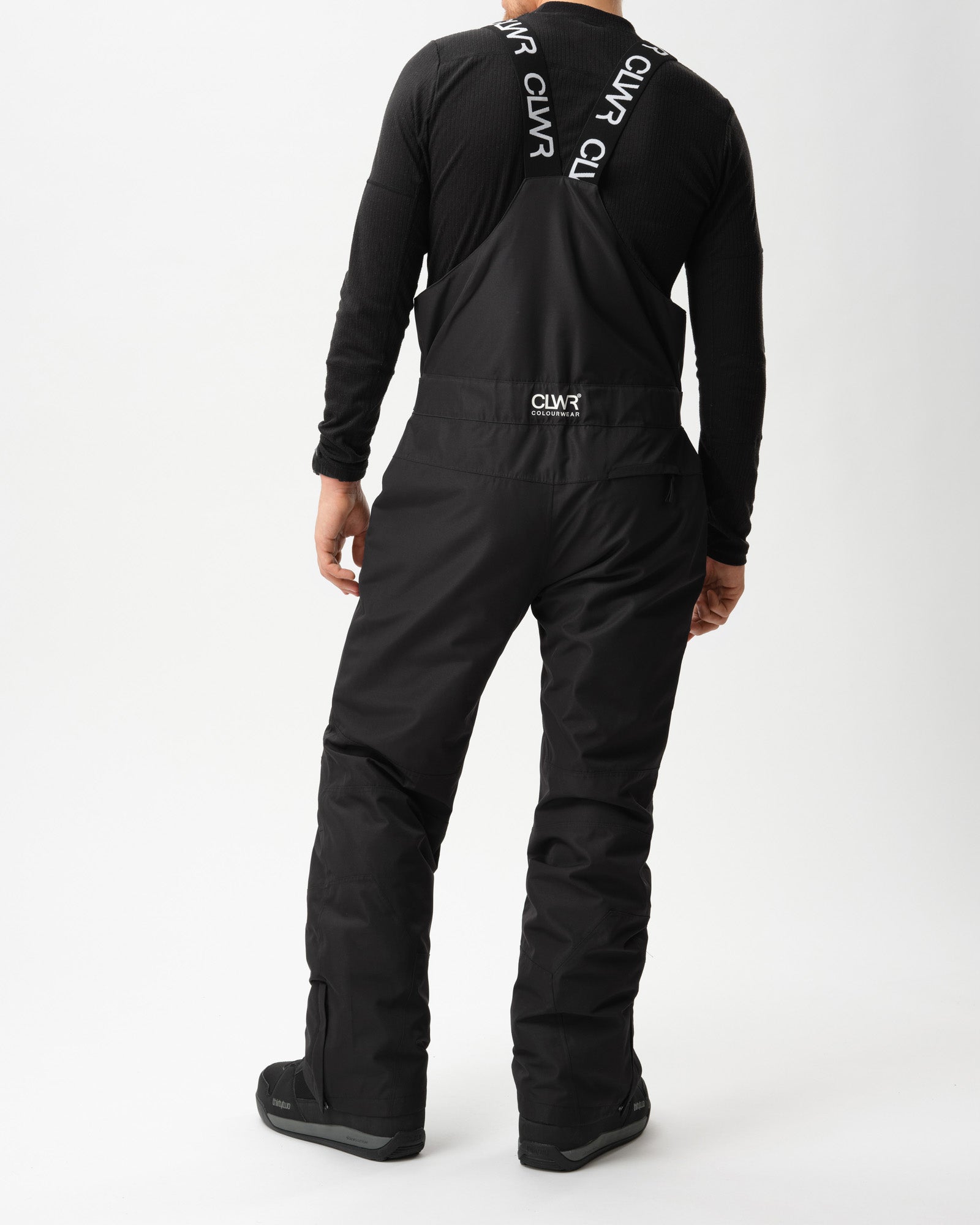 メンズウェア Whatever [MENS] BYCOLOR PISTE Men's Slash BIB Pants – Black | Ski & Snowboard Bib Pants with