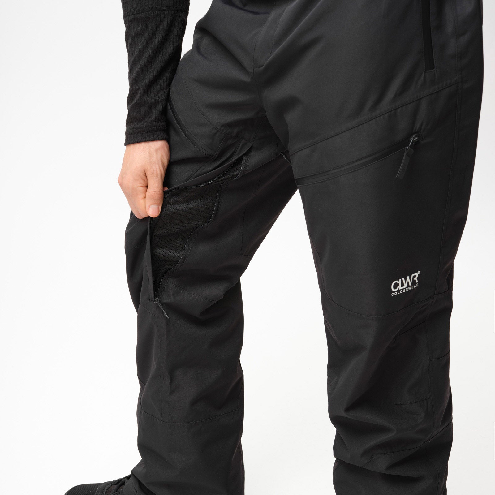 Men's Slash BIB Pants – Black | Ski & Snowboard Bib Pants with