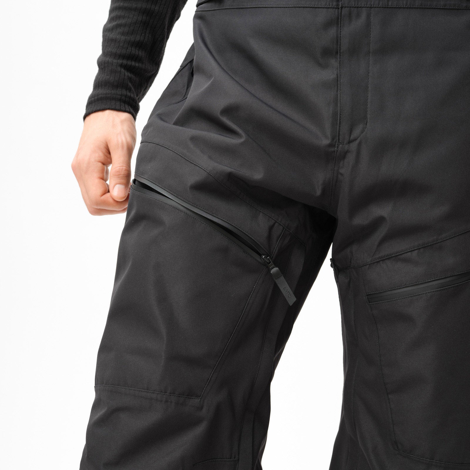 Men's Slash BIB Pants – Black | Ski & Snowboard Bib Pants with