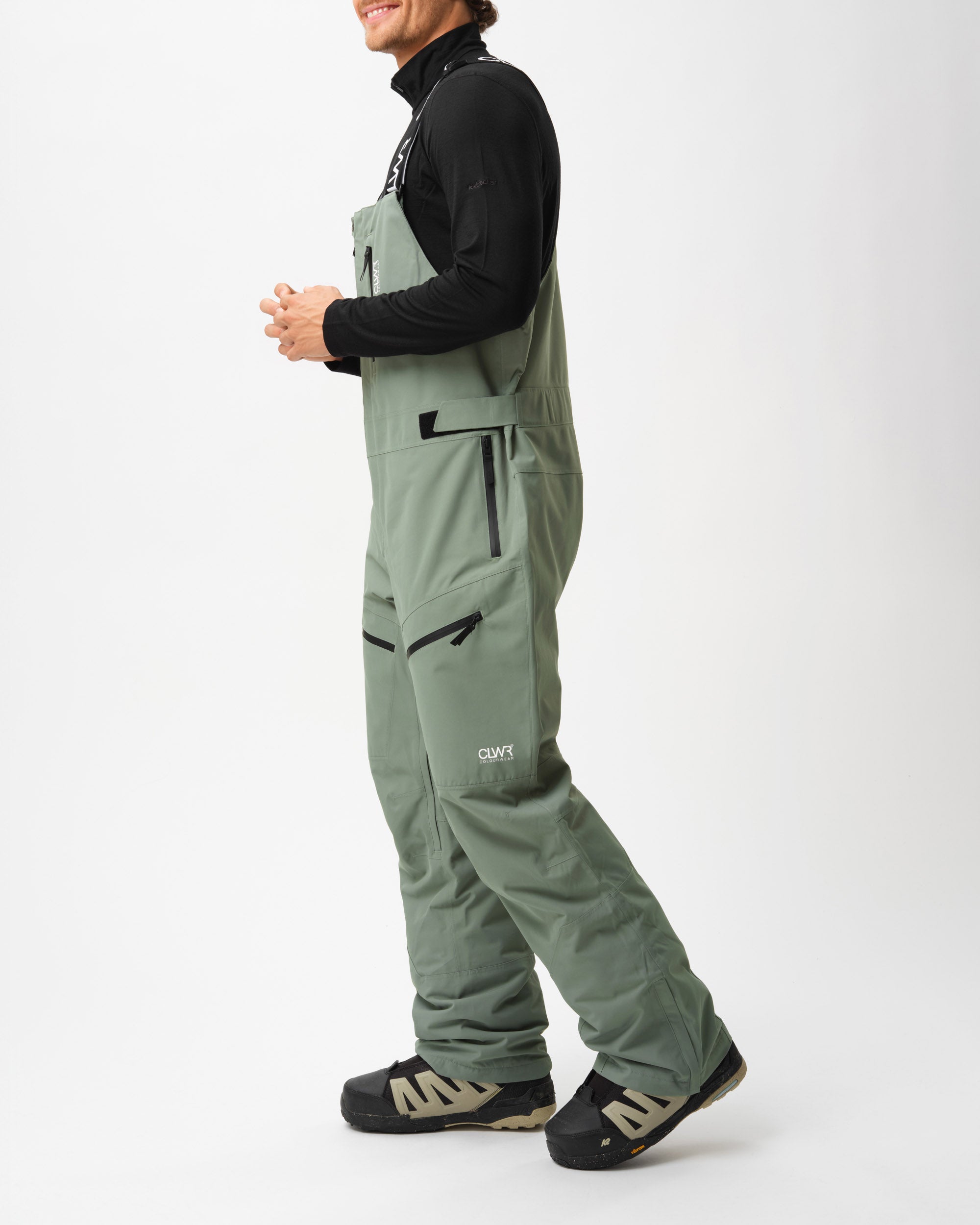 Slash BIB Pants Ski Snowboard Pants with Adjustable suspenders