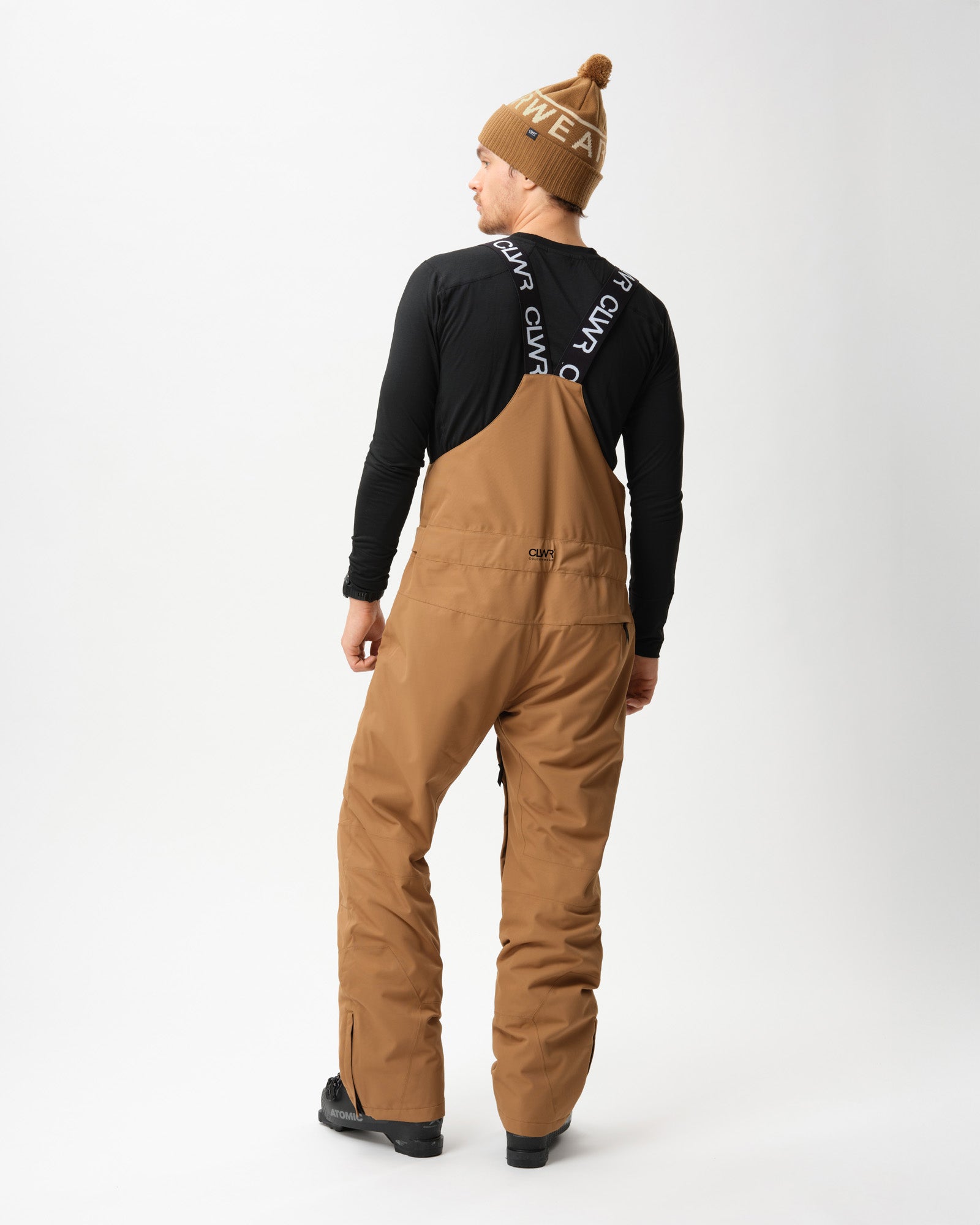 Slash Bib Pants - Workwear Brun