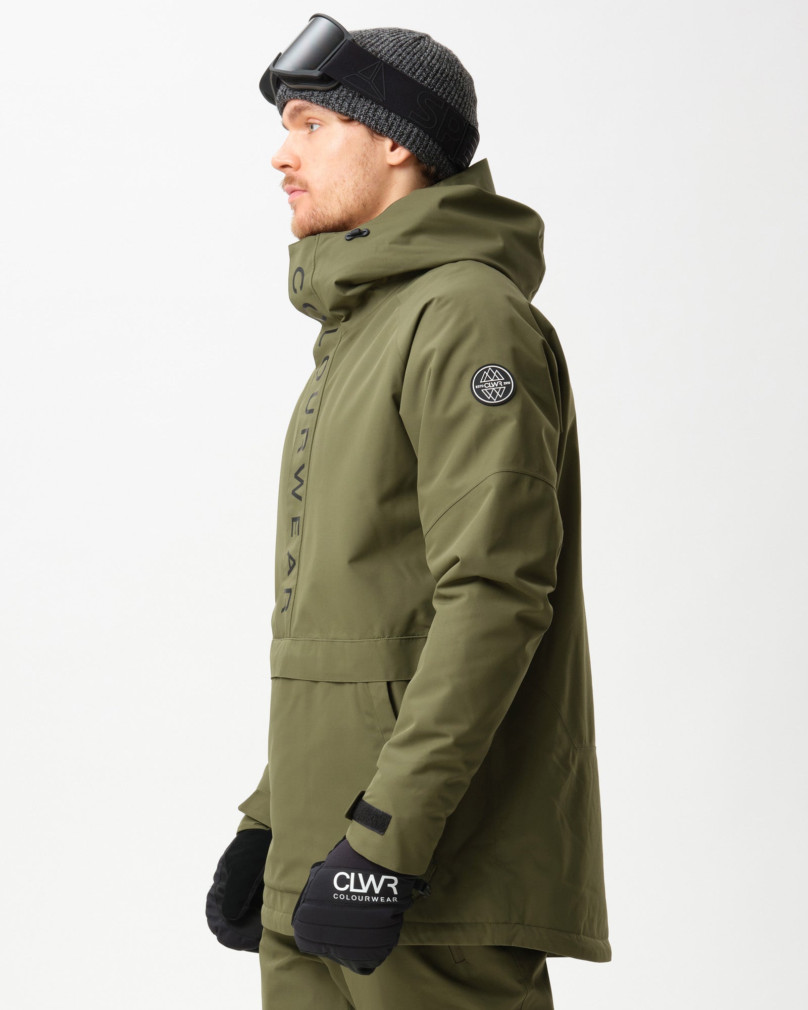 Signature Anorak Men - Dark Olive