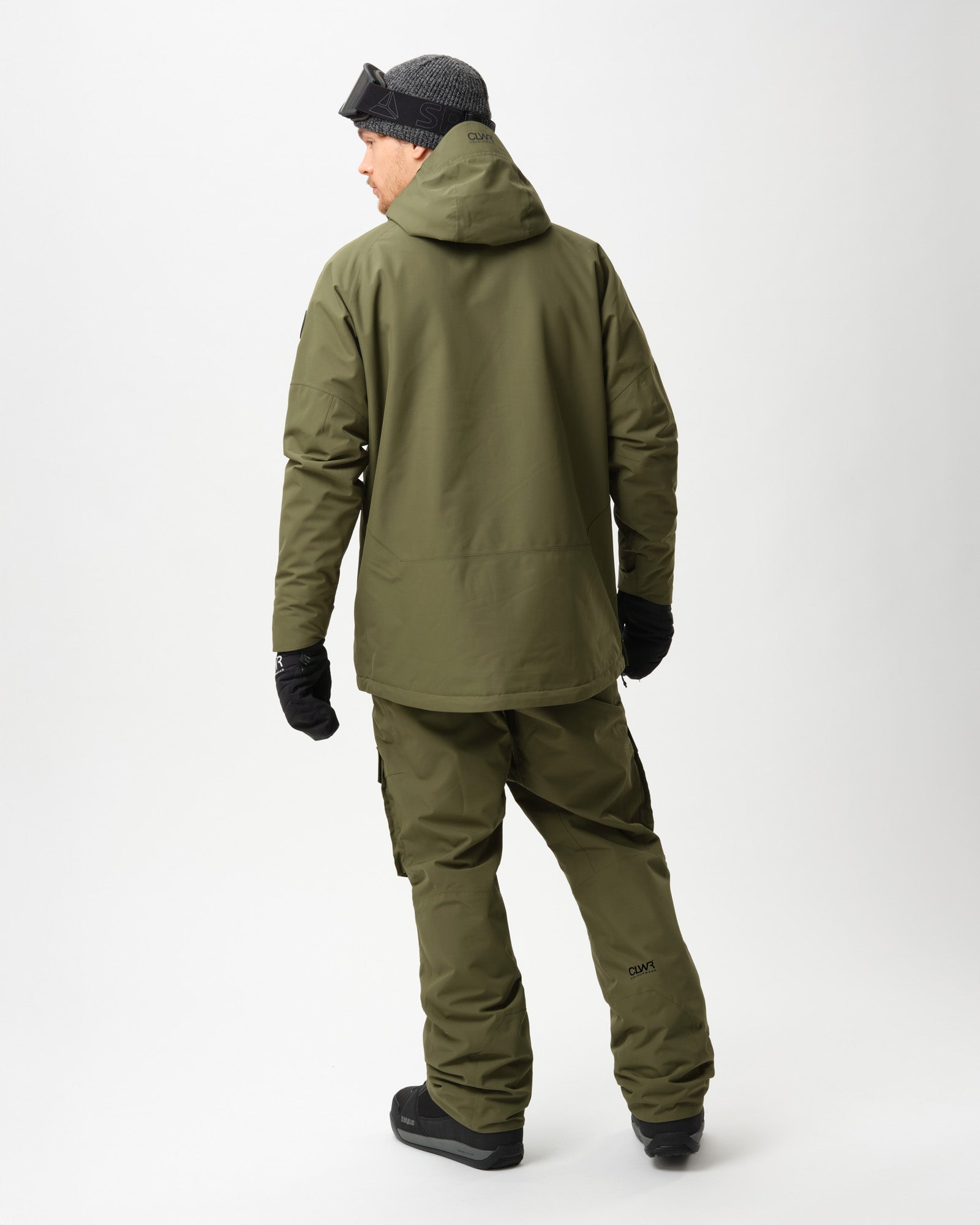 Signature Anorak Men - Dark Olive