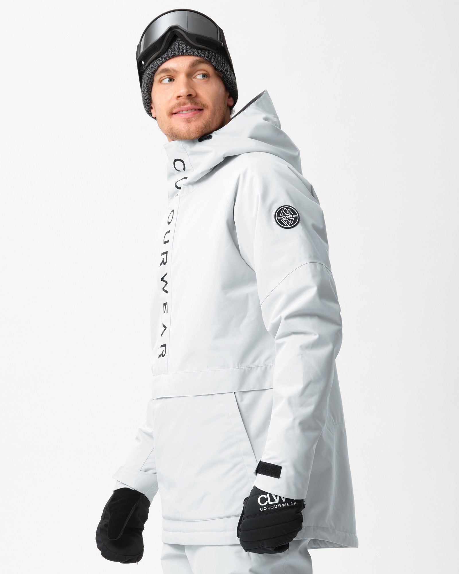 Signature Anorak Men - Light Grey