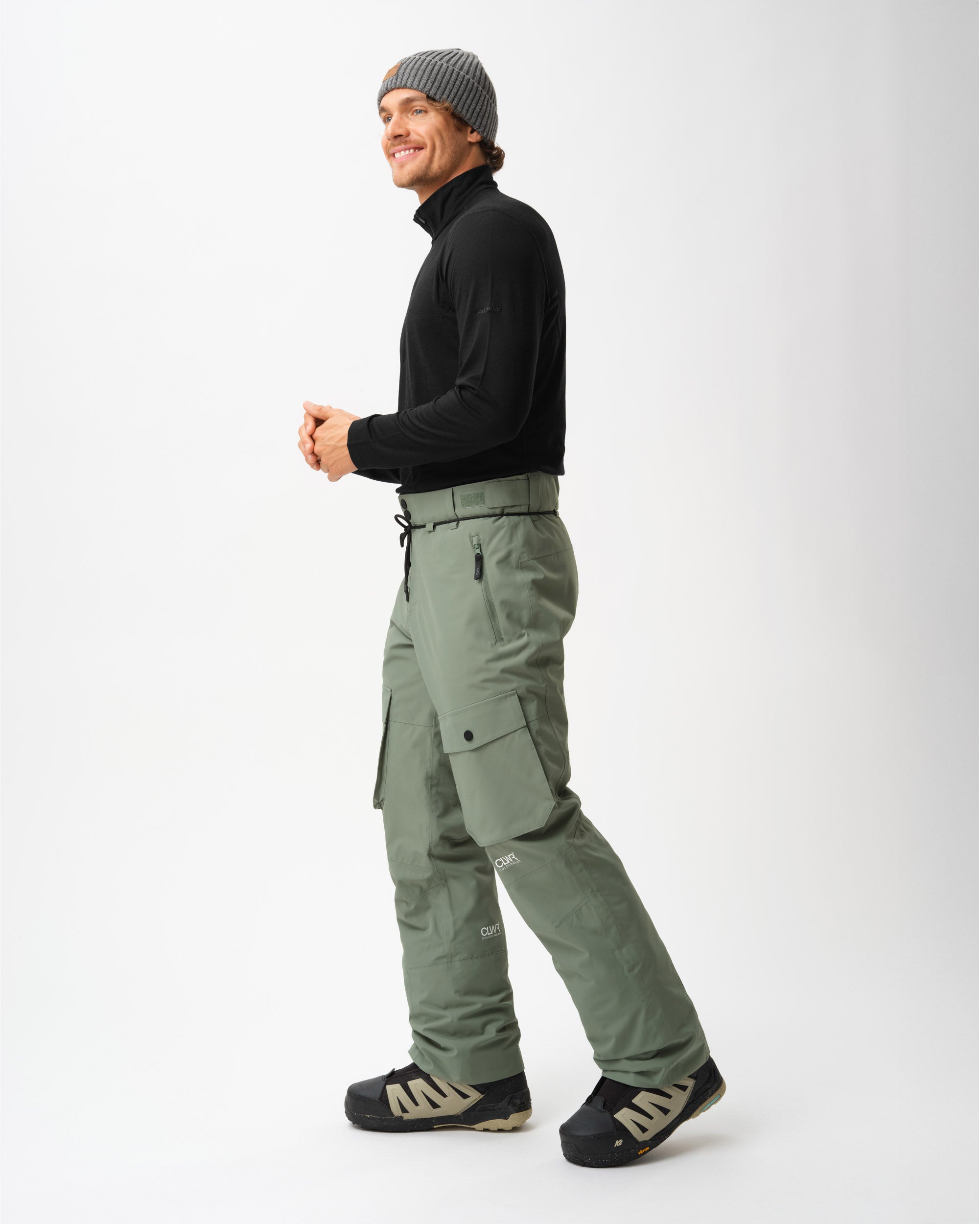 Flight Snowboard Pants Men - Dark Sage