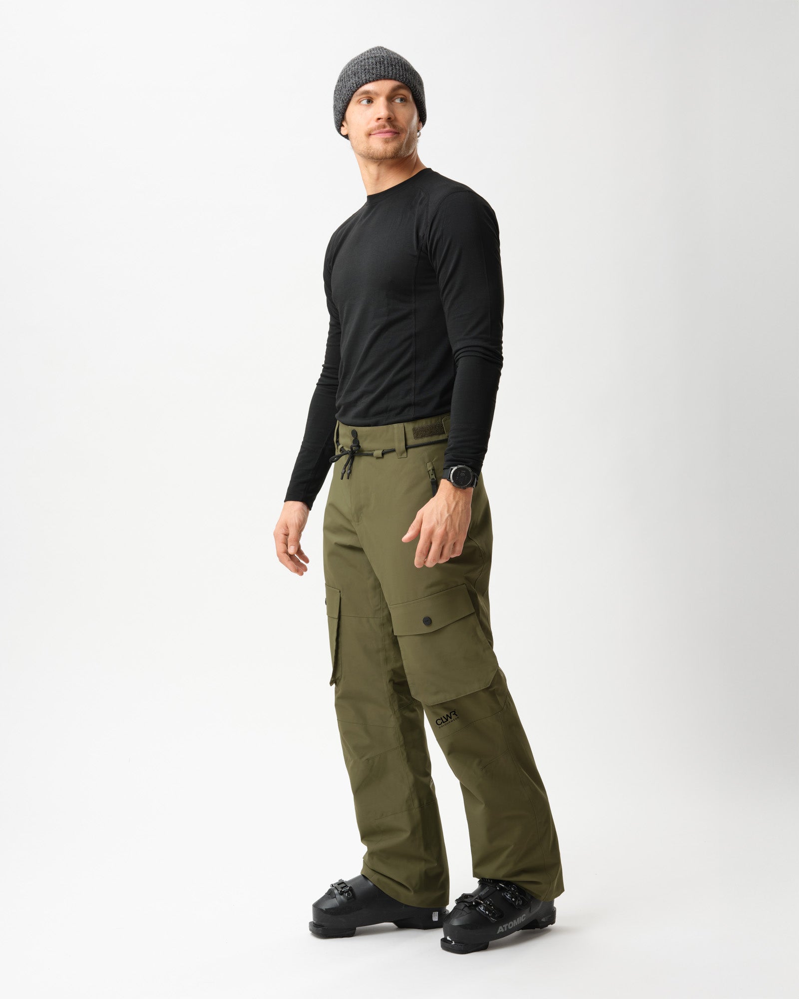 Flight Pants - Mörk Oliv