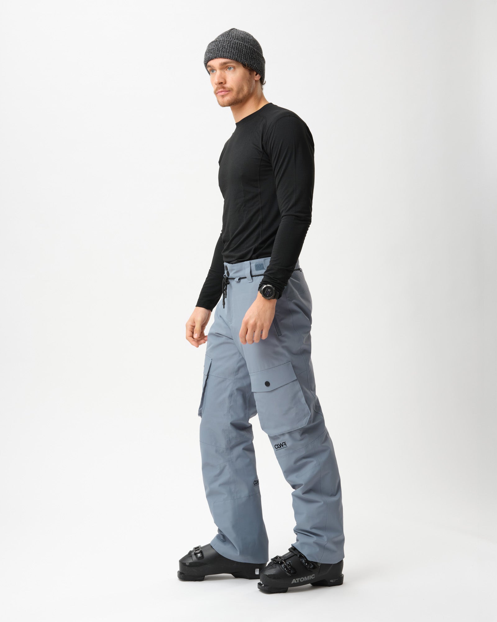 Flight Pants - Gråblå