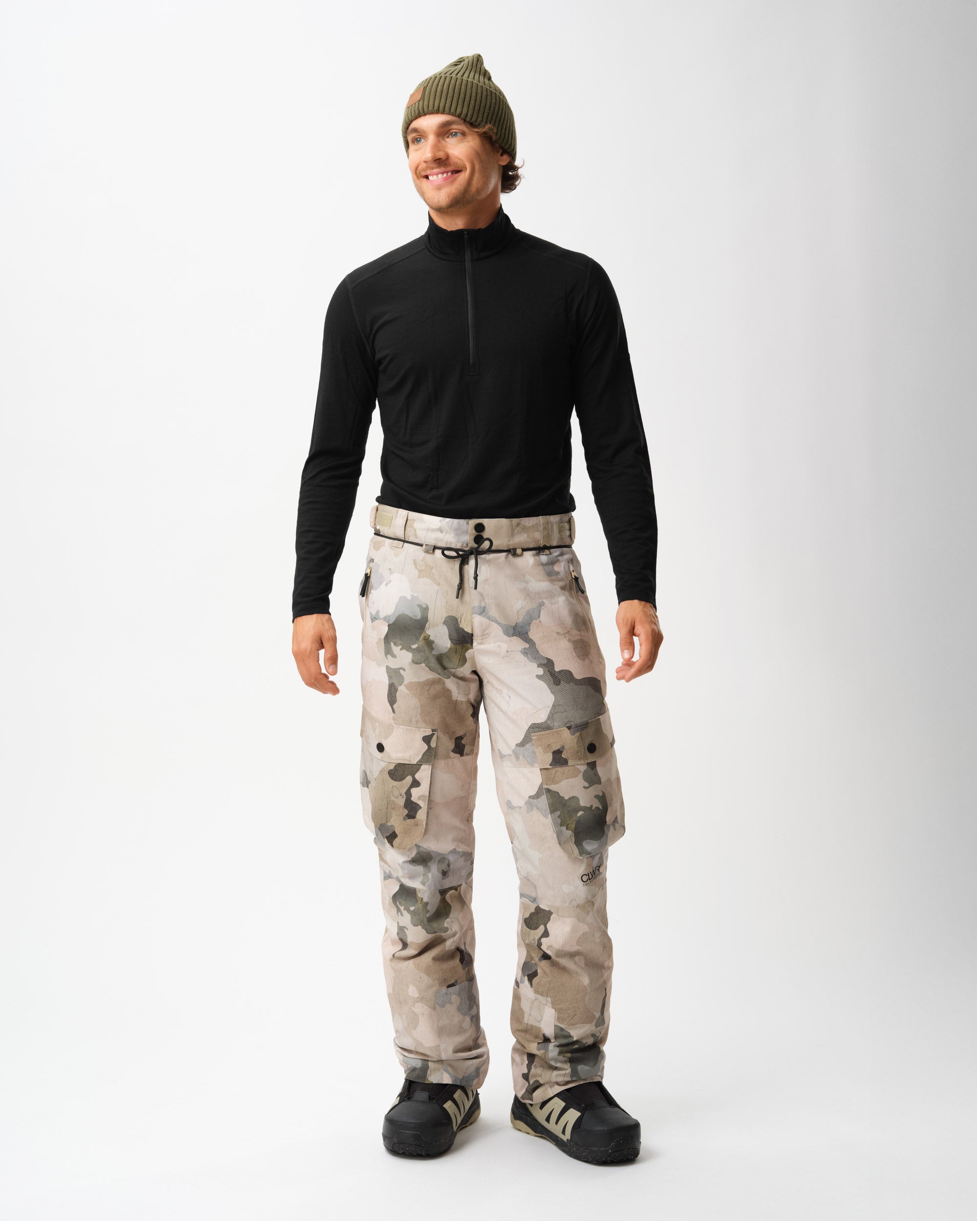 Flight Snowboard Pants Men - Water Camo