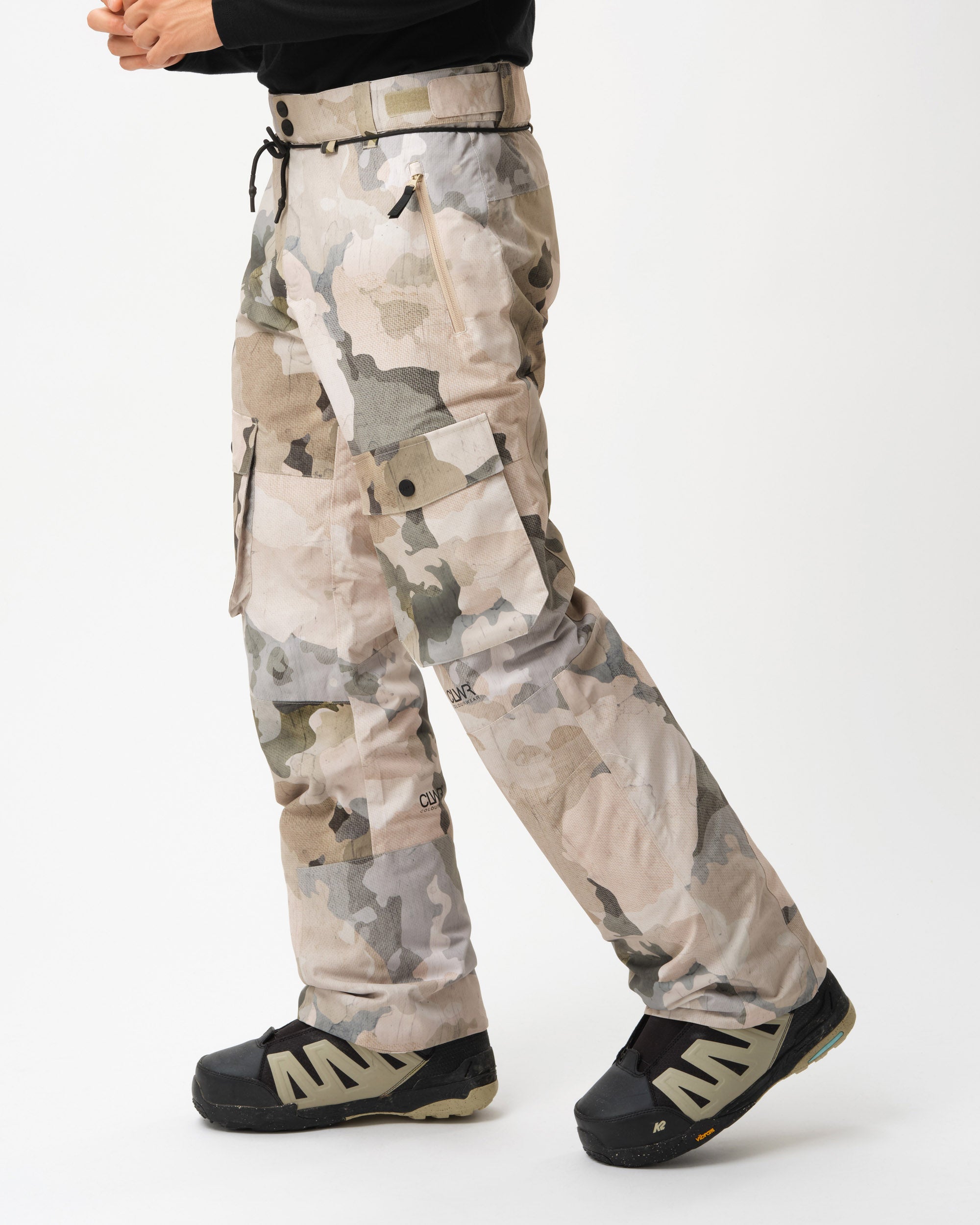 Flight Snowboard Pants Men - Water Camo