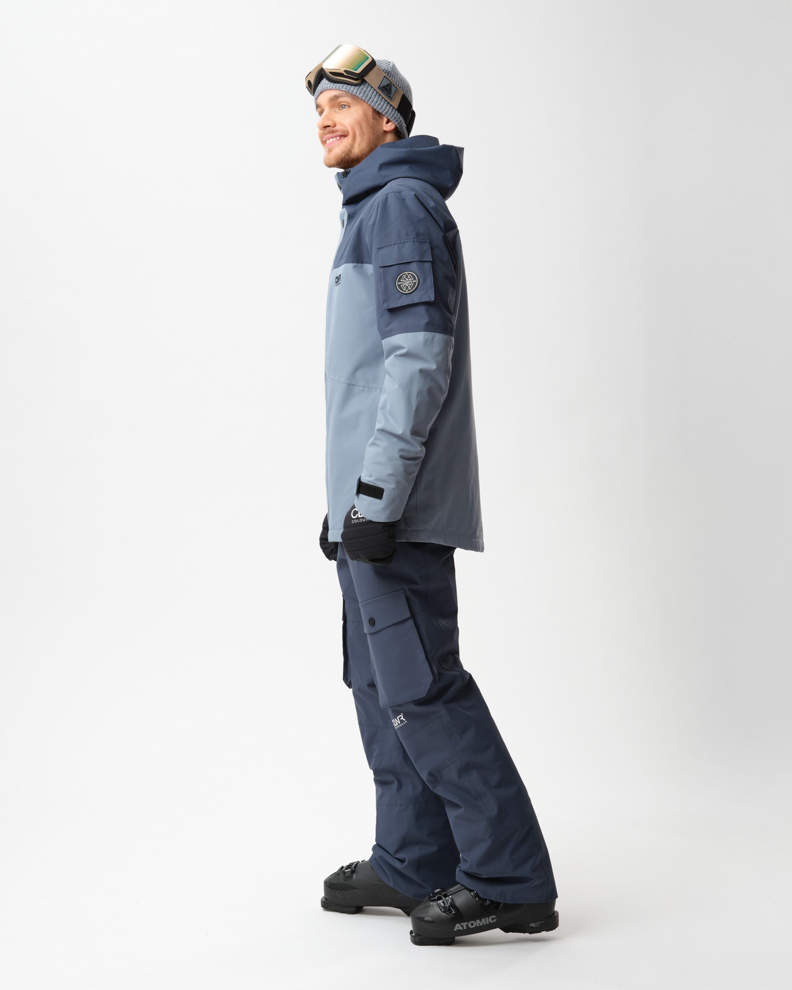 Eagle Jacket Men - Grey Blue