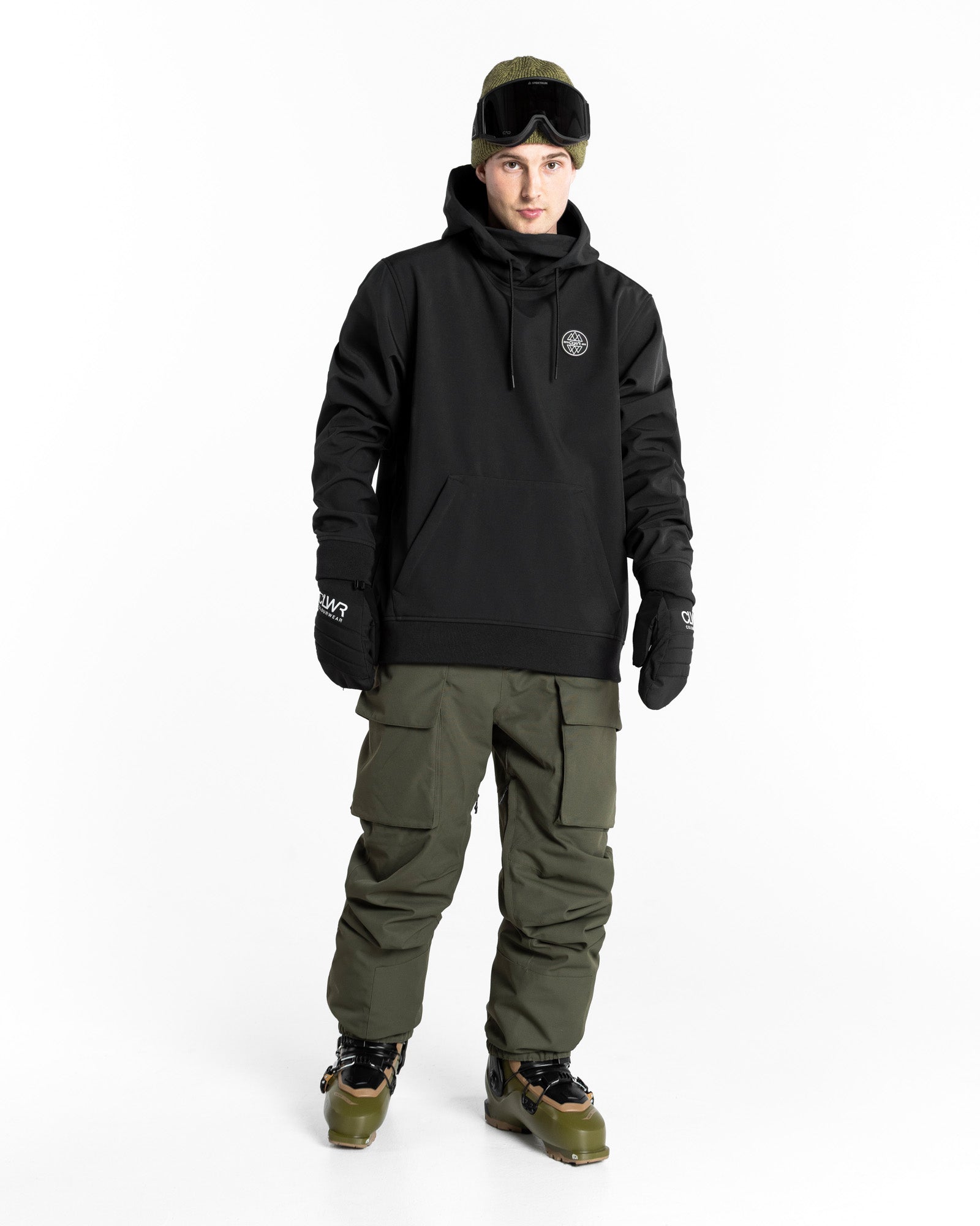 EST 2010 Snowboard Hoodie - Black