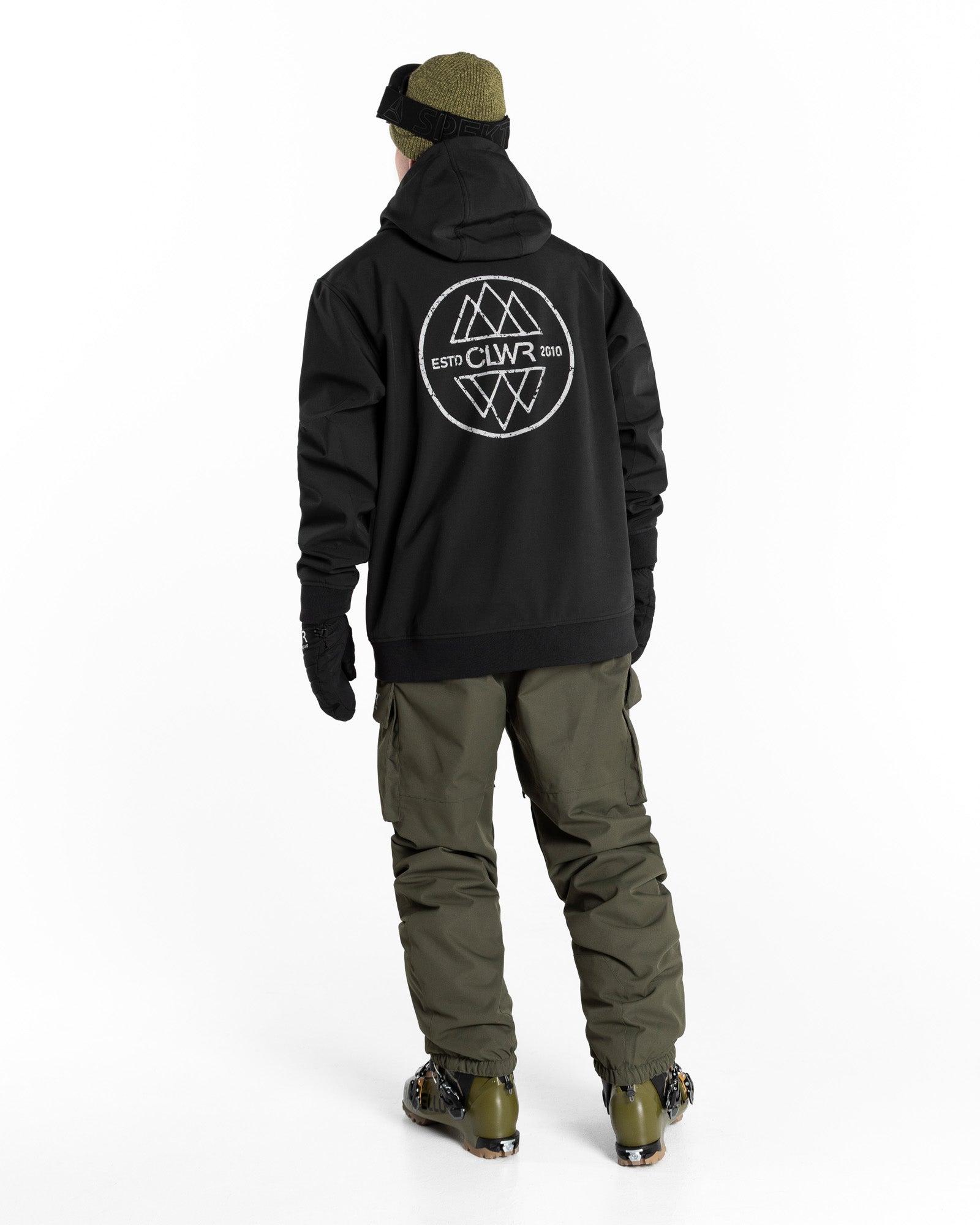 EST 2010 Snowboard Hoodie - Black
