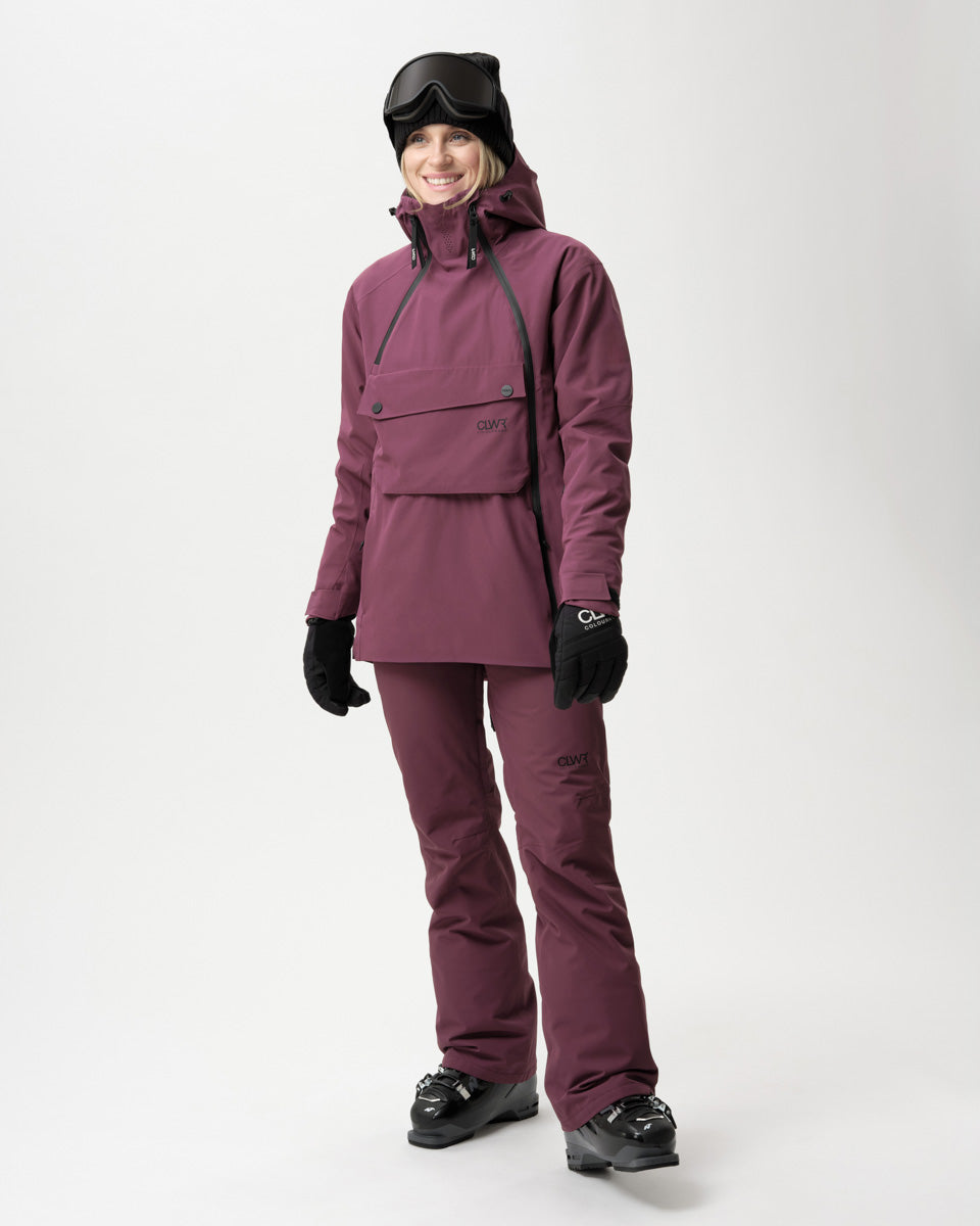 Cake Anorak 2.0 Women - Deep Cherry