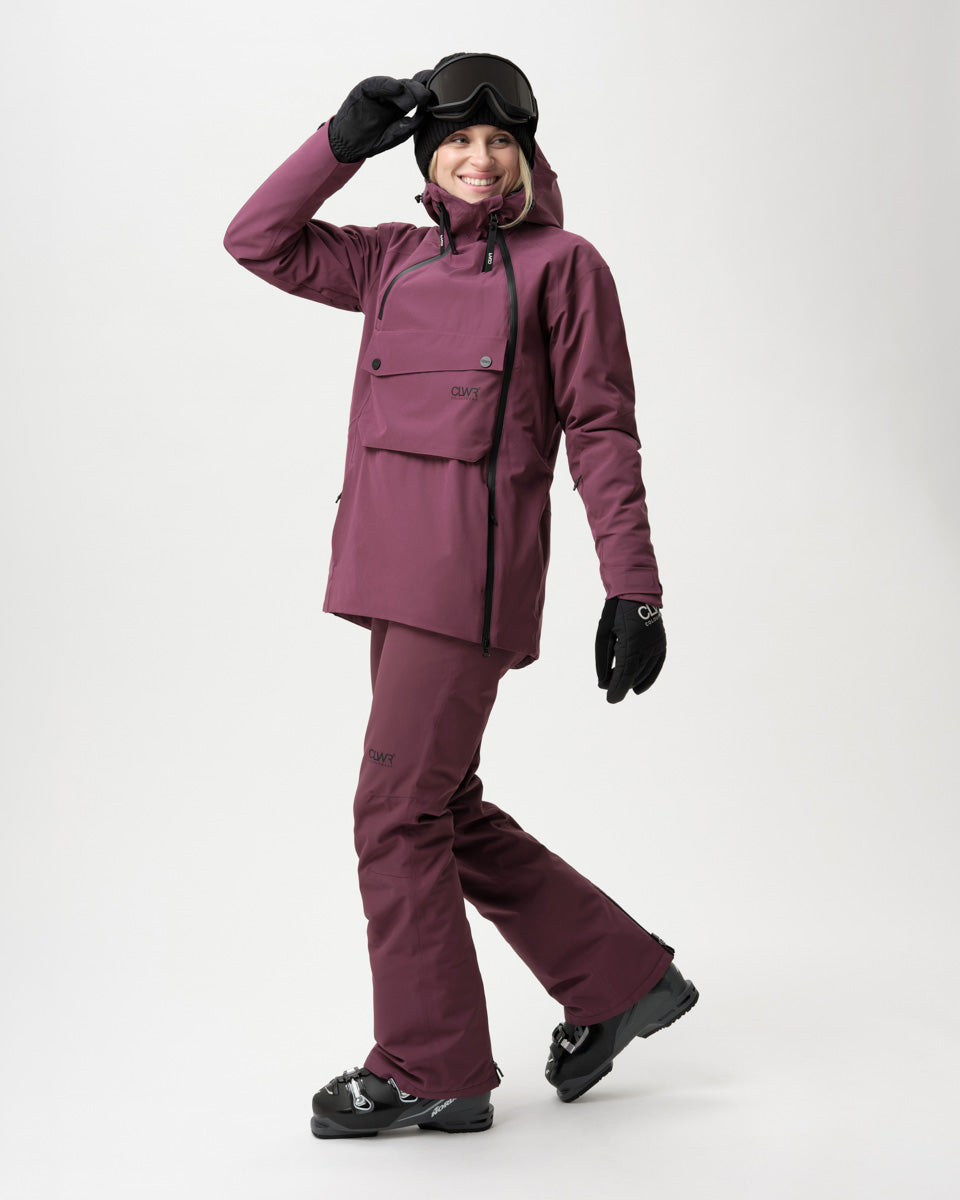 Cake Anorak 2.0 Women - Deep Cherry
