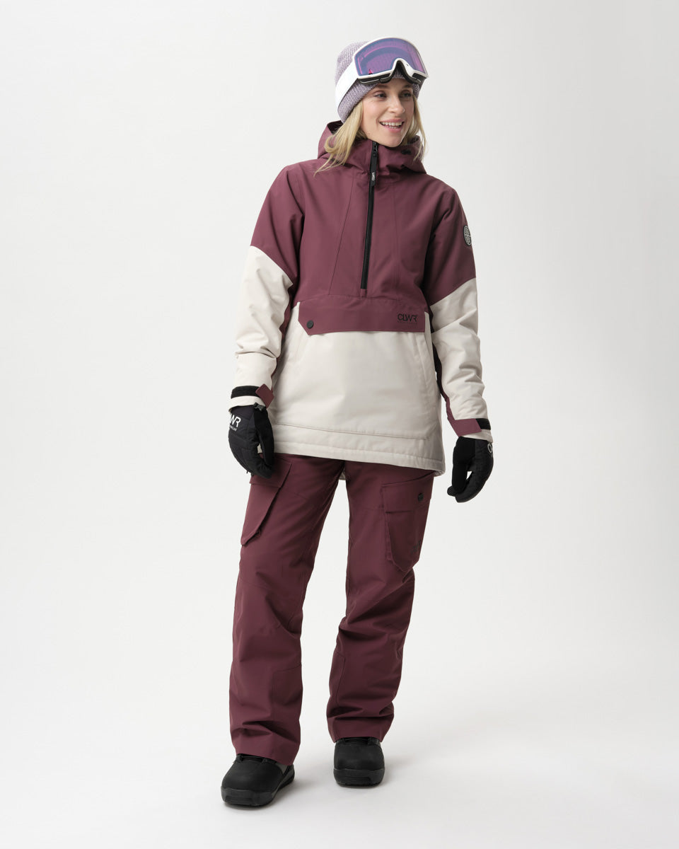 Homage Anorak 2.0 Women - Deep Cherry