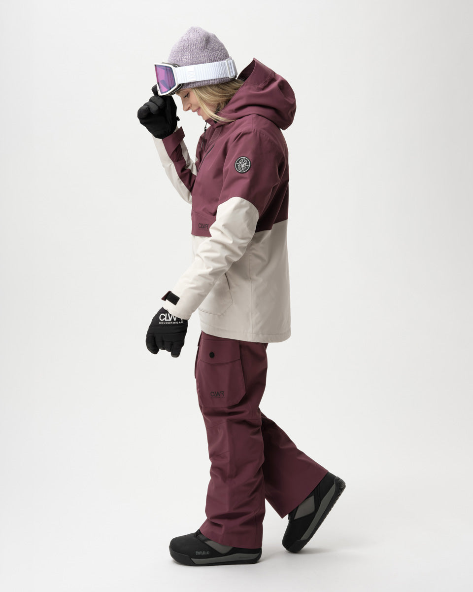 Homage Anorak 2.0 Women - Deep Cherry