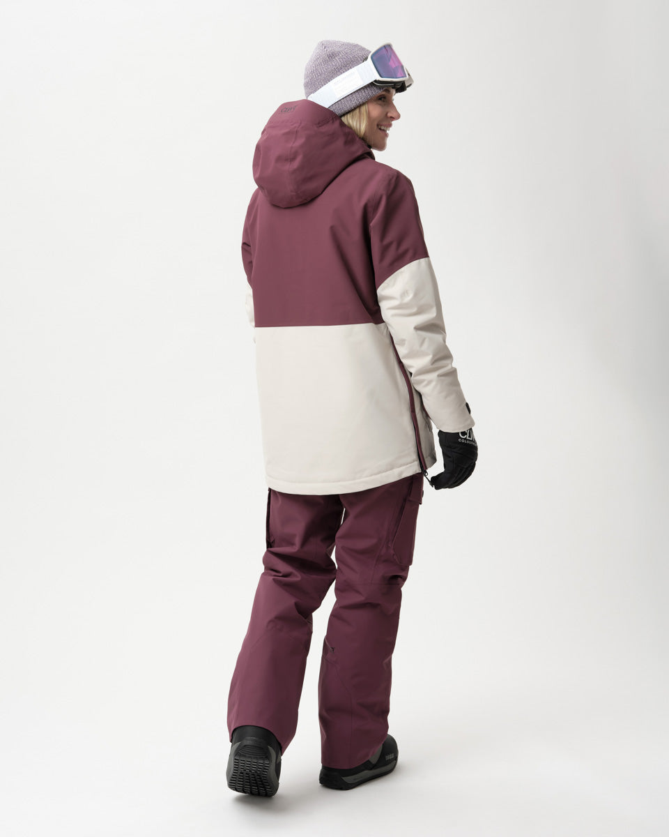 Homage Anorak 2.0 Women - Deep Cherry