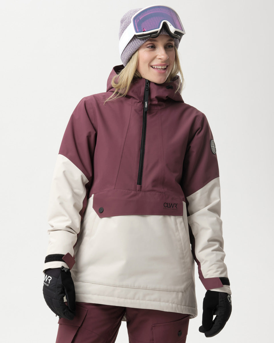 Homage Anorak 2.0 Women - Deep Cherry