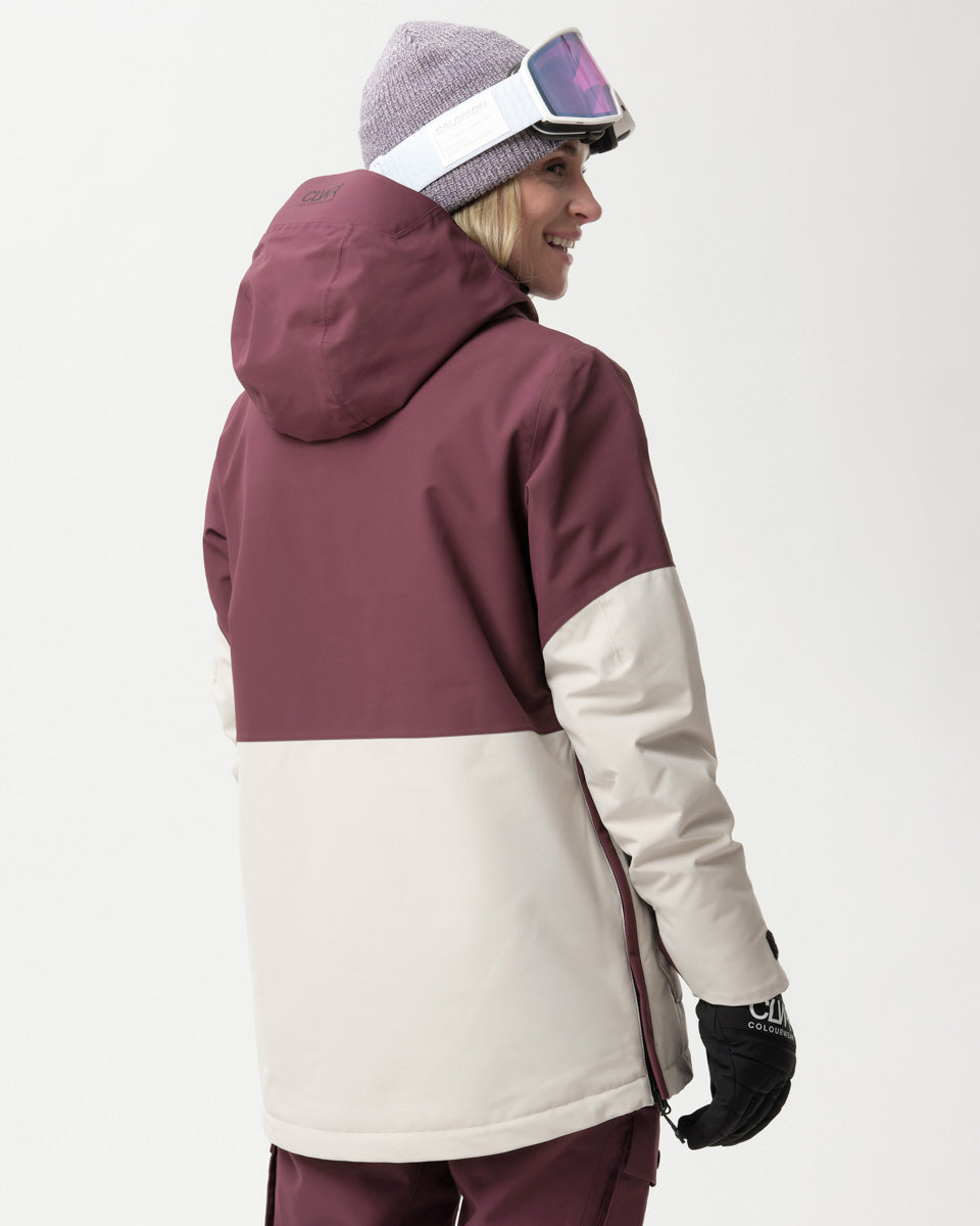 Homage Anorak 2.0 Women - Deep Cherry