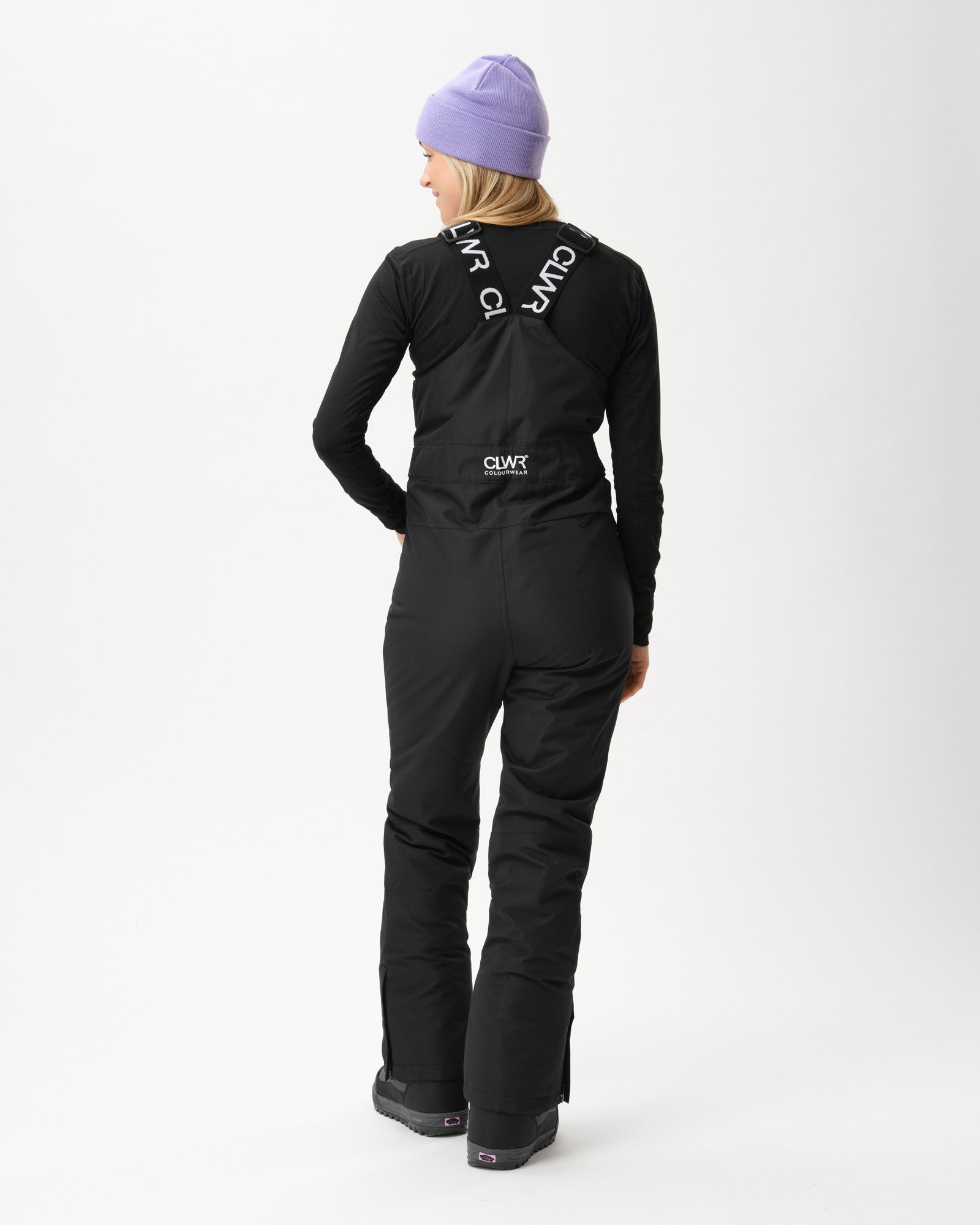 Slash BIB Ski Pants Dam - Svart