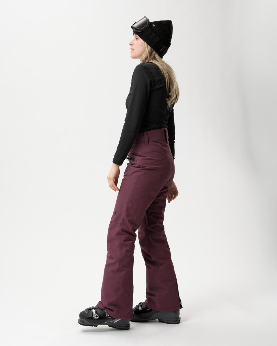 Cork Pants - Deep Cherry