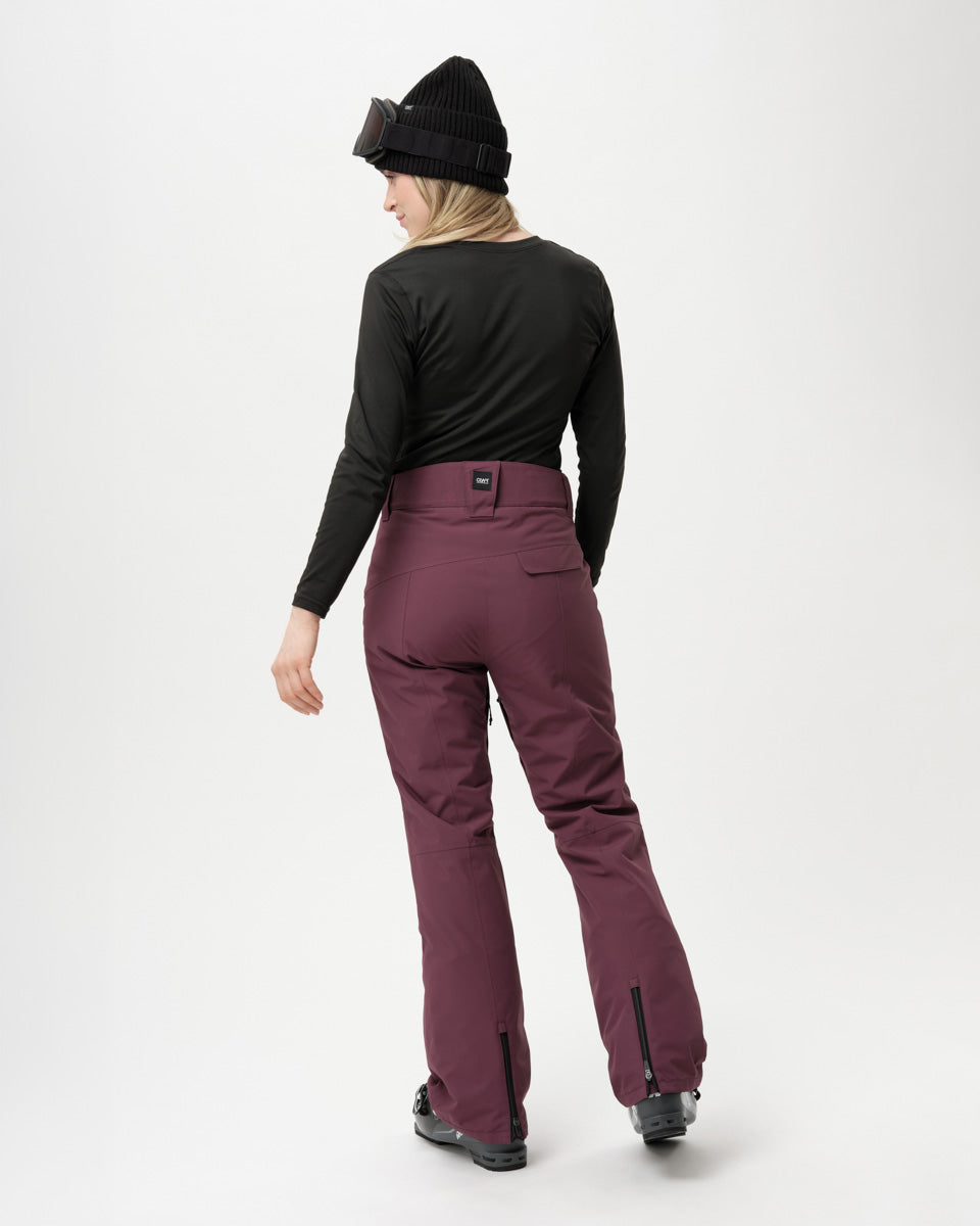 Cork Pants - Deep Cherry