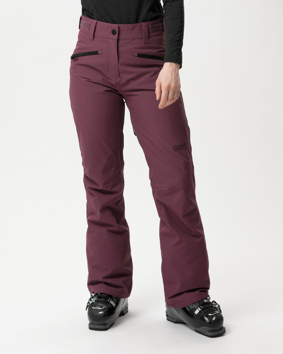 Cork Pants - Deep Cherry
